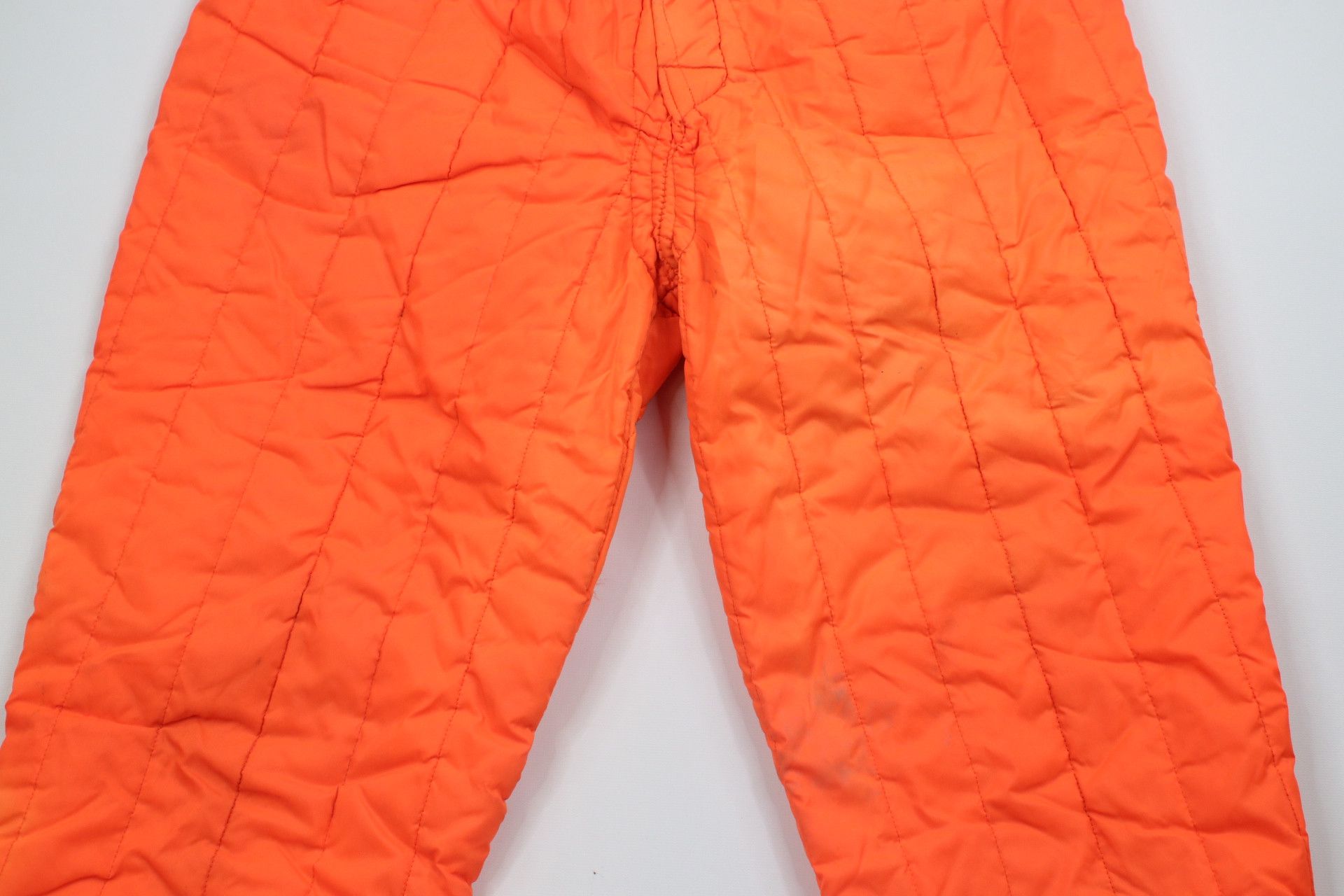Vintage Vintage 70s Streetwear Snowpants Joggers Blaze Orange USA Size US 36 / EU 52 - 3 Thumbnail