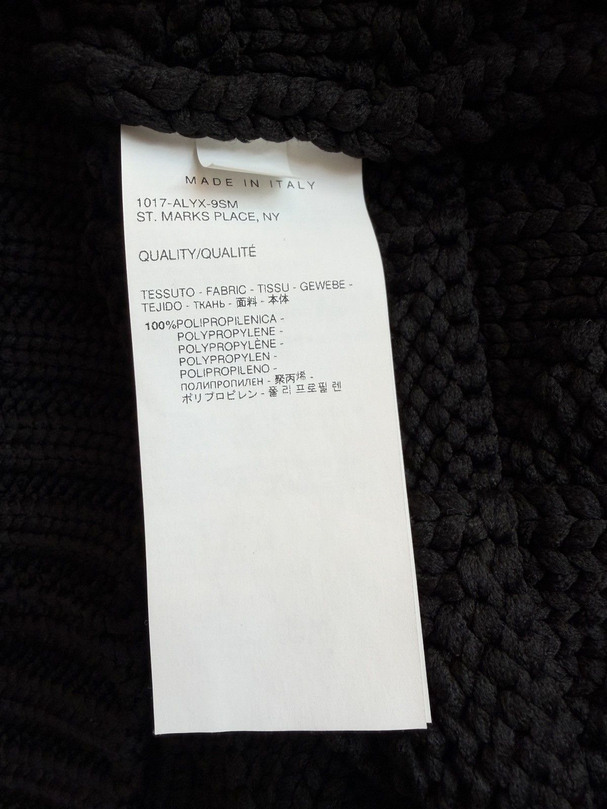 1017 ALYX 9SM 1017 ALYX 9SM Cable Knit Swaeter Vest Black Size US S / EU 44-46 / 1 - 10 Thumbnail