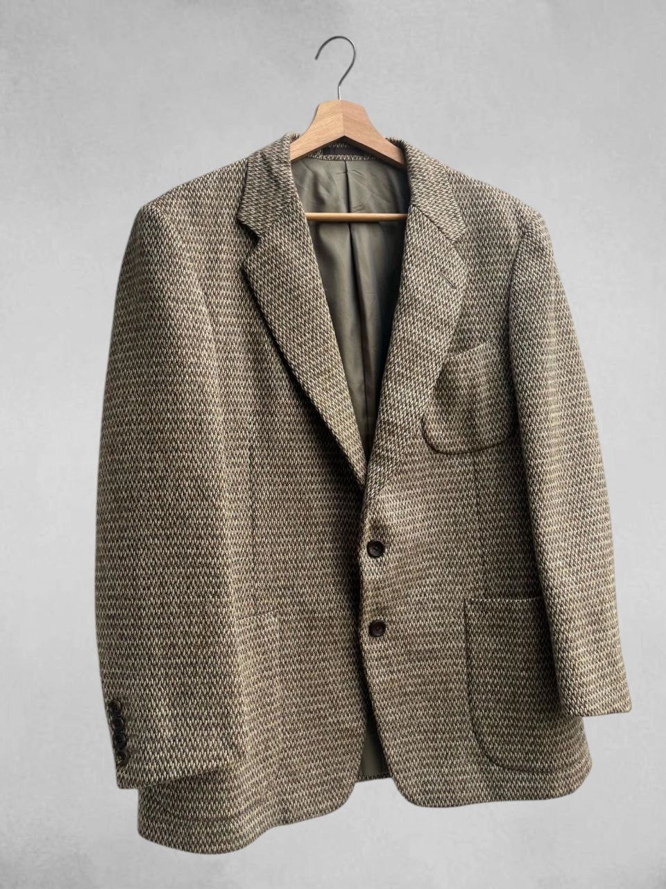 Burberry Vintage Burberrys Knitted Wool Jacket Size US M / EU 48-50 / 2 - 7 Thumbnail