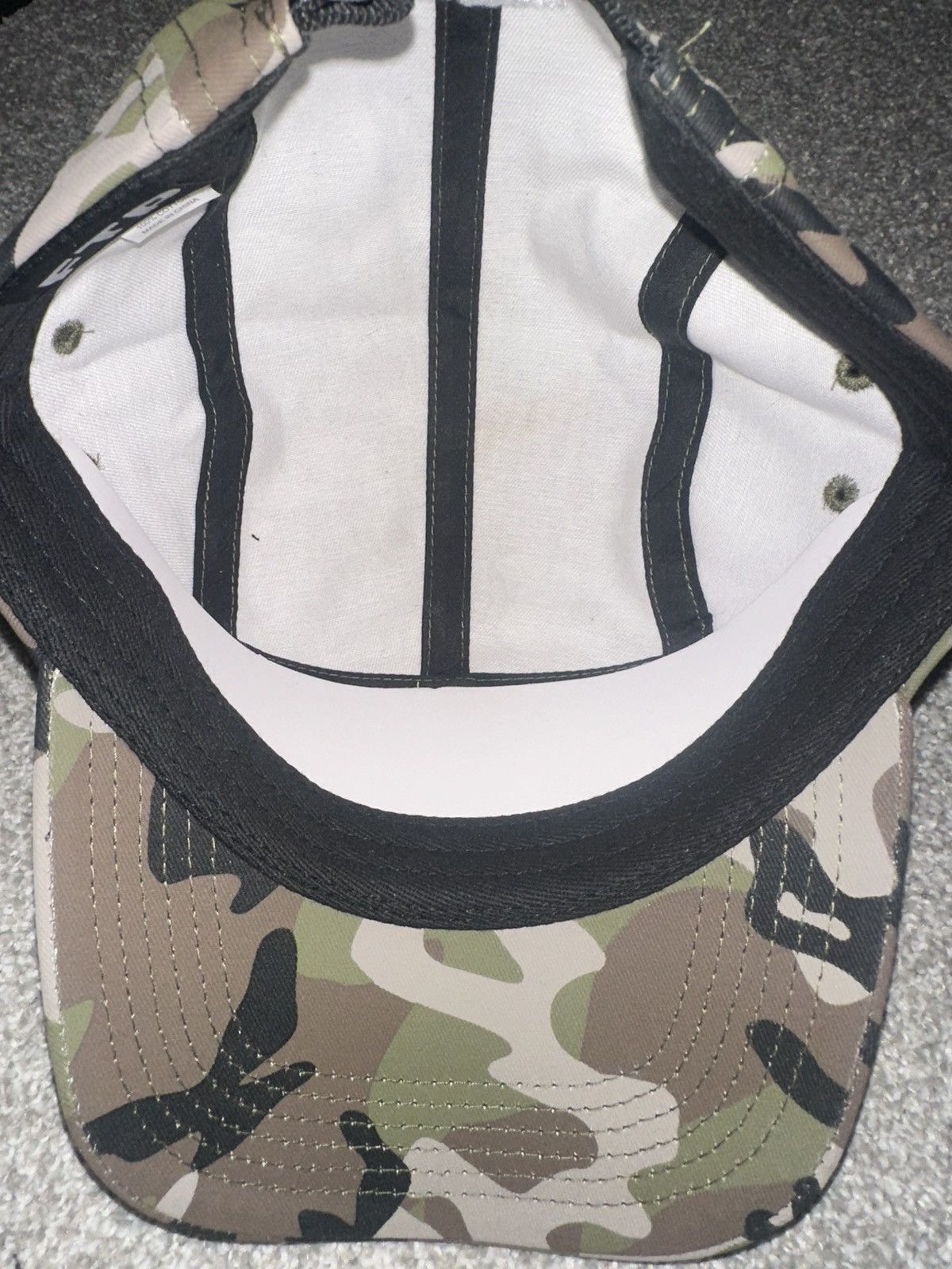 Fuck The Population FTP VELCRO LOGO CAMP HAT(CAMO) Size ONE SIZE - 3 Thumbnail