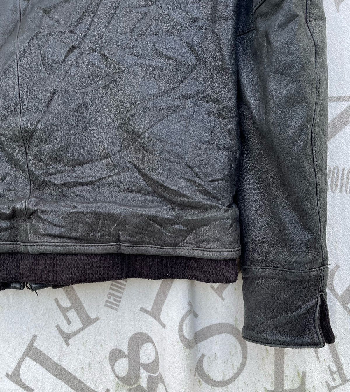 14th Addiction 🔥Vintage Luva Tram Sheep Leather Bikers Jacket Size US XS / EU 42 / 0 - 13 Thumbnail