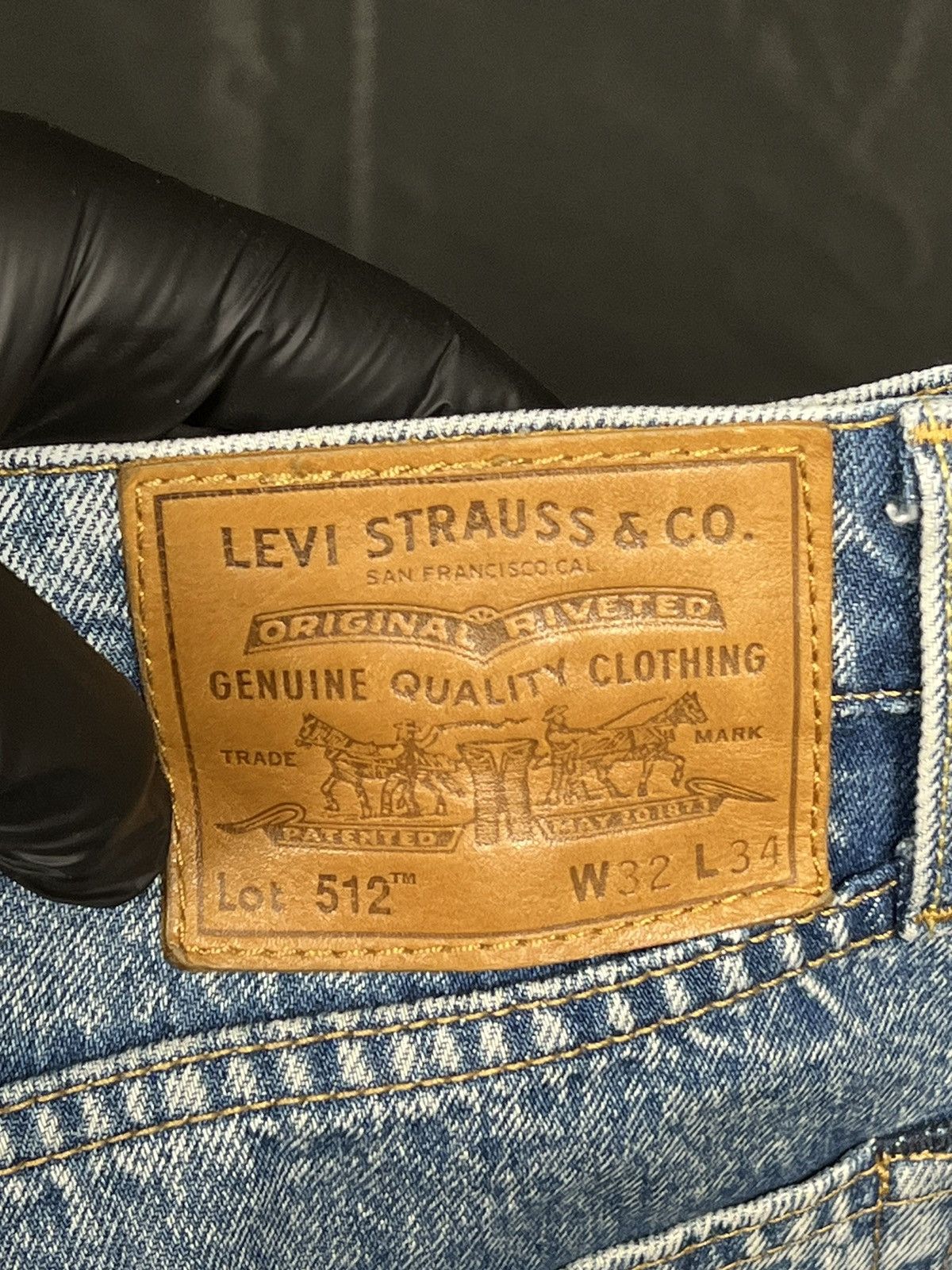 Levi's × Levi's Made & Crafted × Levi's Vintage Clothing Levis 512 Premium reflective jeans Size US 32 / EU 48 - 7 Thumbnail