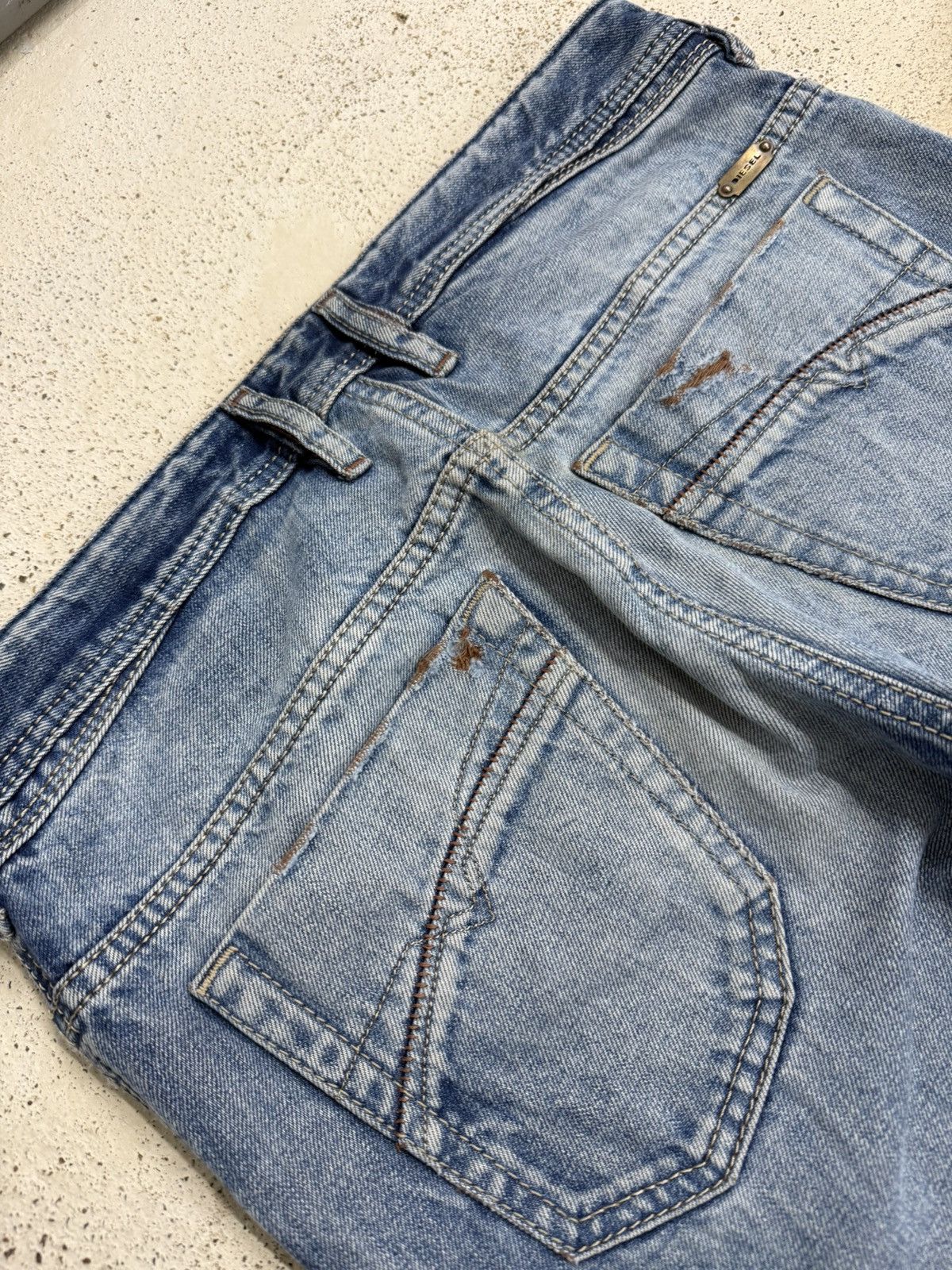 Diesel Distressed Diesel Industry IAKOP Slim Unisex Denim Pants Size US 30 / EU 46 - 13 Thumbnail