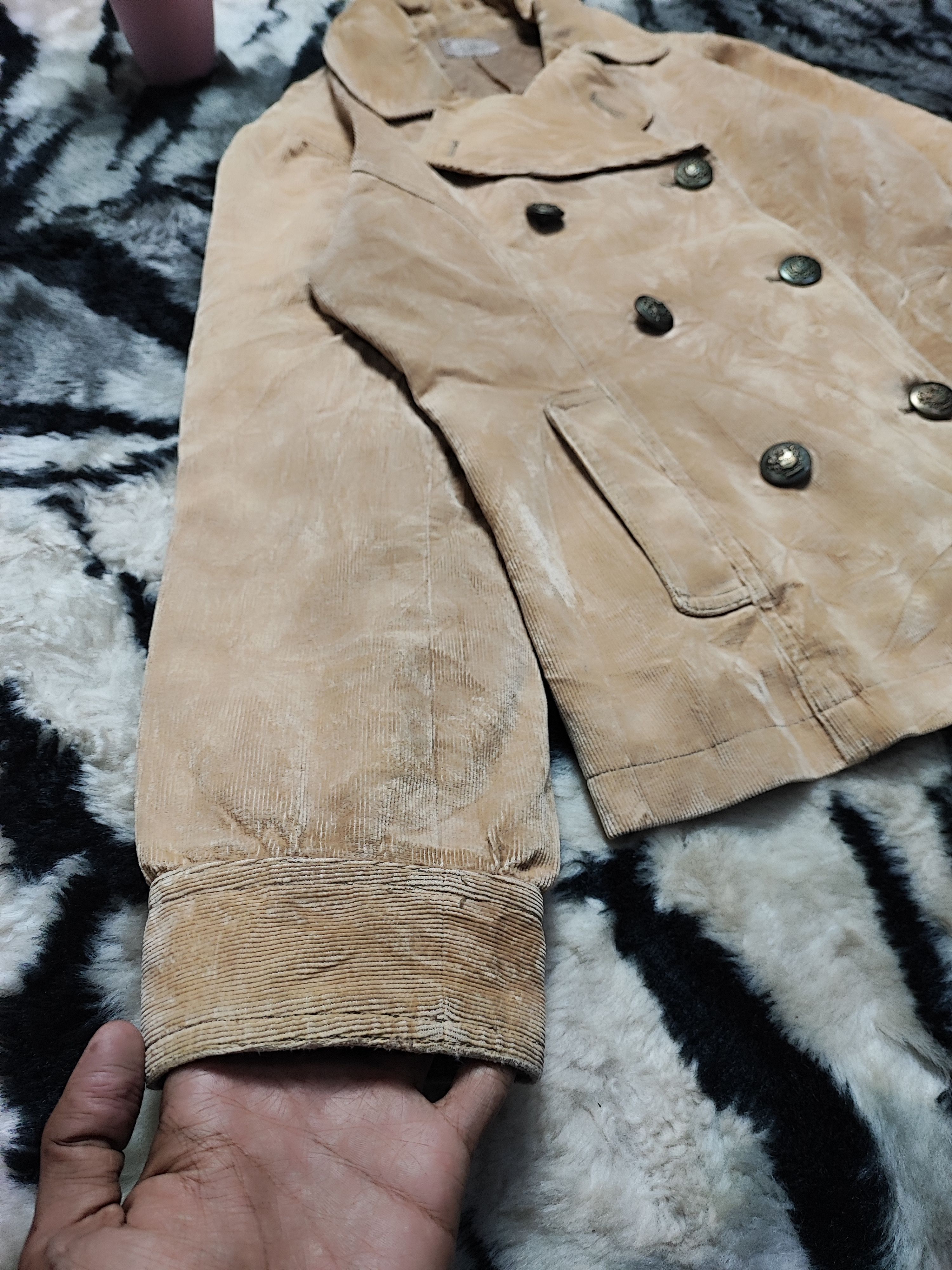 Japanese Brand AVV DENIM JACKET CORDUROY Size M / US 6-8 / IT 42-44 - 3 Thumbnail
