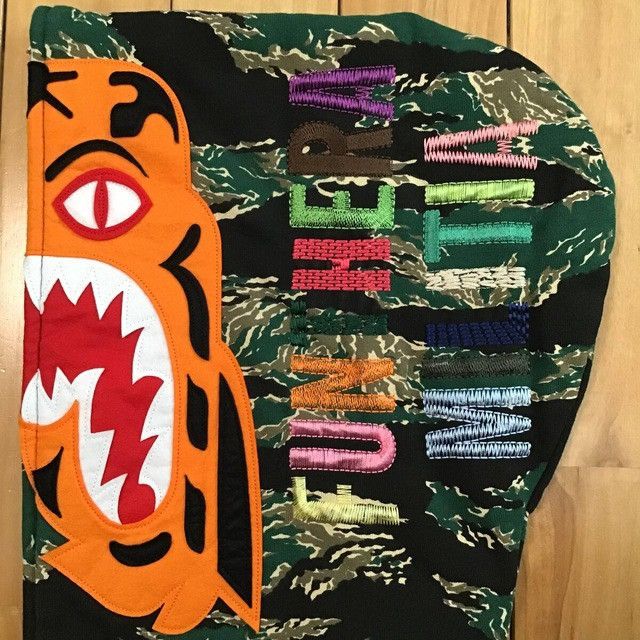 Bape BAPE Tiger camo Tiger full zip hoodie a bathing ape Size US M / EU 48-50 / 2 - 5 Thumbnail