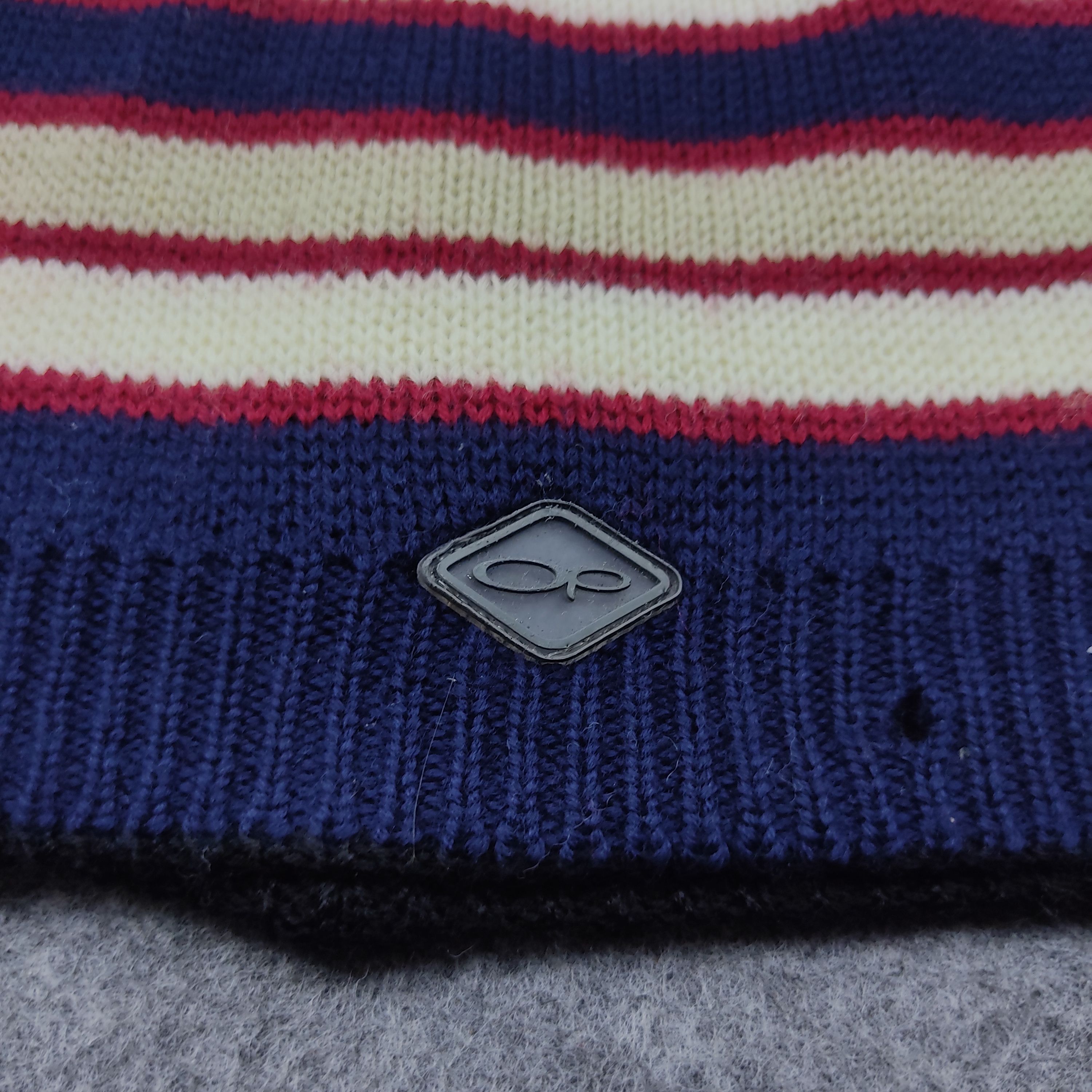 Ocean Pacific × Vintage Vintage Ocean Pacific Stripe Beanie / Snow Hat / Snow Cap Size ONE SIZE - 2 Thumbnail