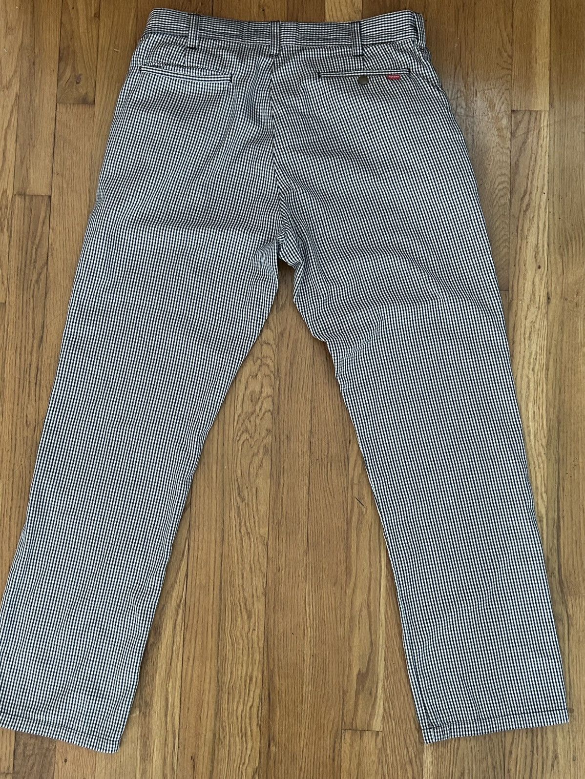 Supreme Supreme SS16 Mini Check Work Pant Size US 34 / EU 50 - 4 Thumbnail