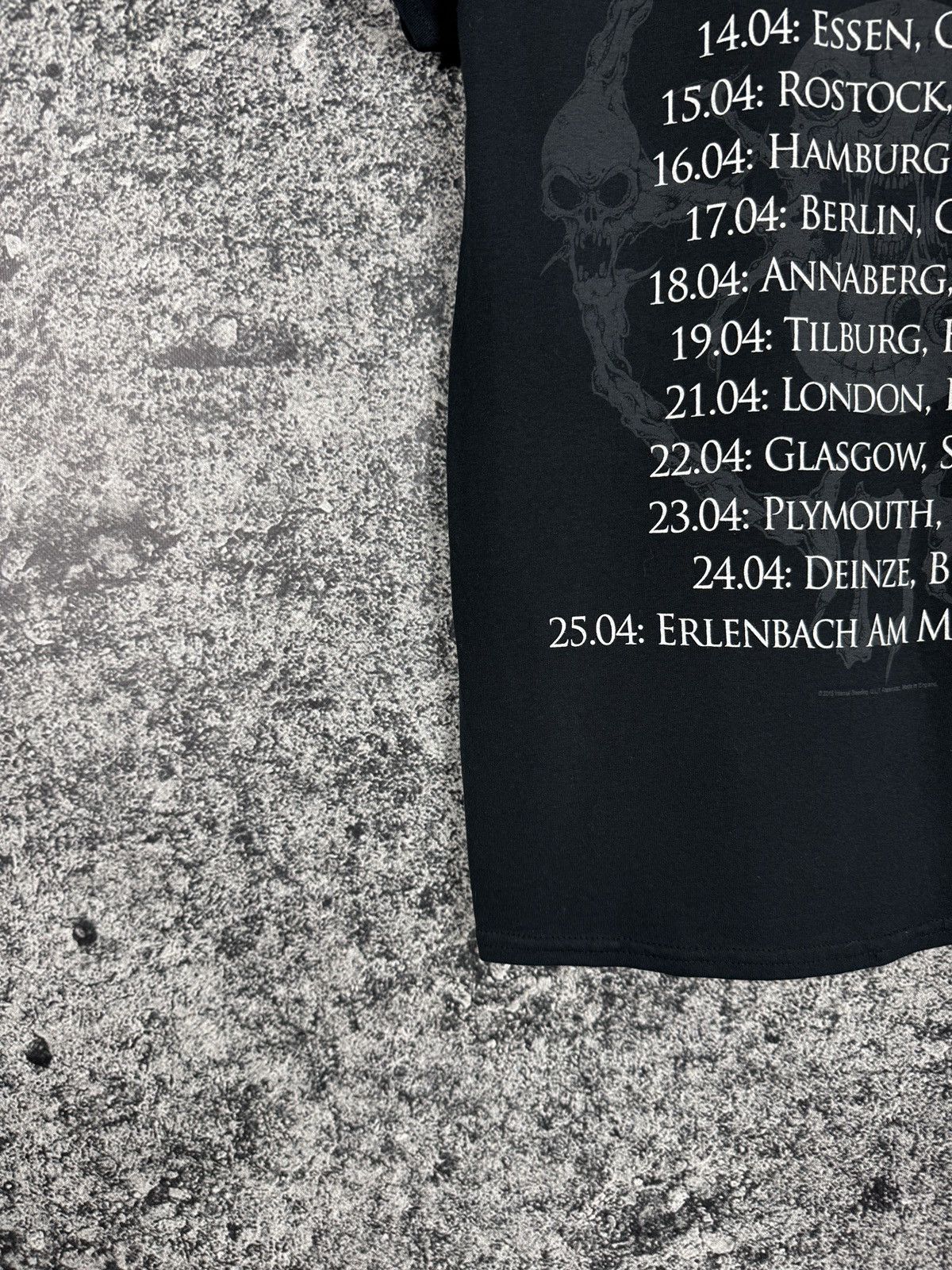 Band Tees Internal Bleeding Tour T-Shirt Death Metal Band Tee Size S Size US S / EU 44-46 / 1 - 13 Thumbnail
