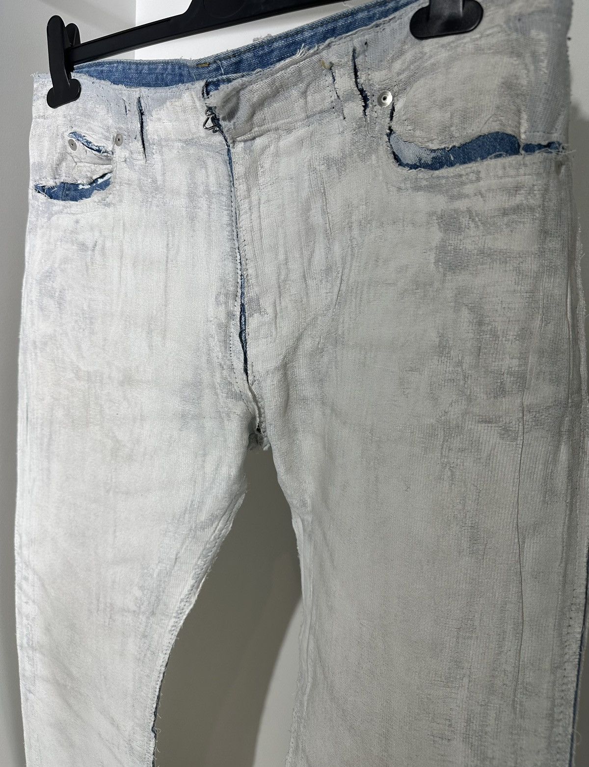 Maison Margiela Maison Margiela Double Layer Denim Size US 29 - 3 Thumbnail