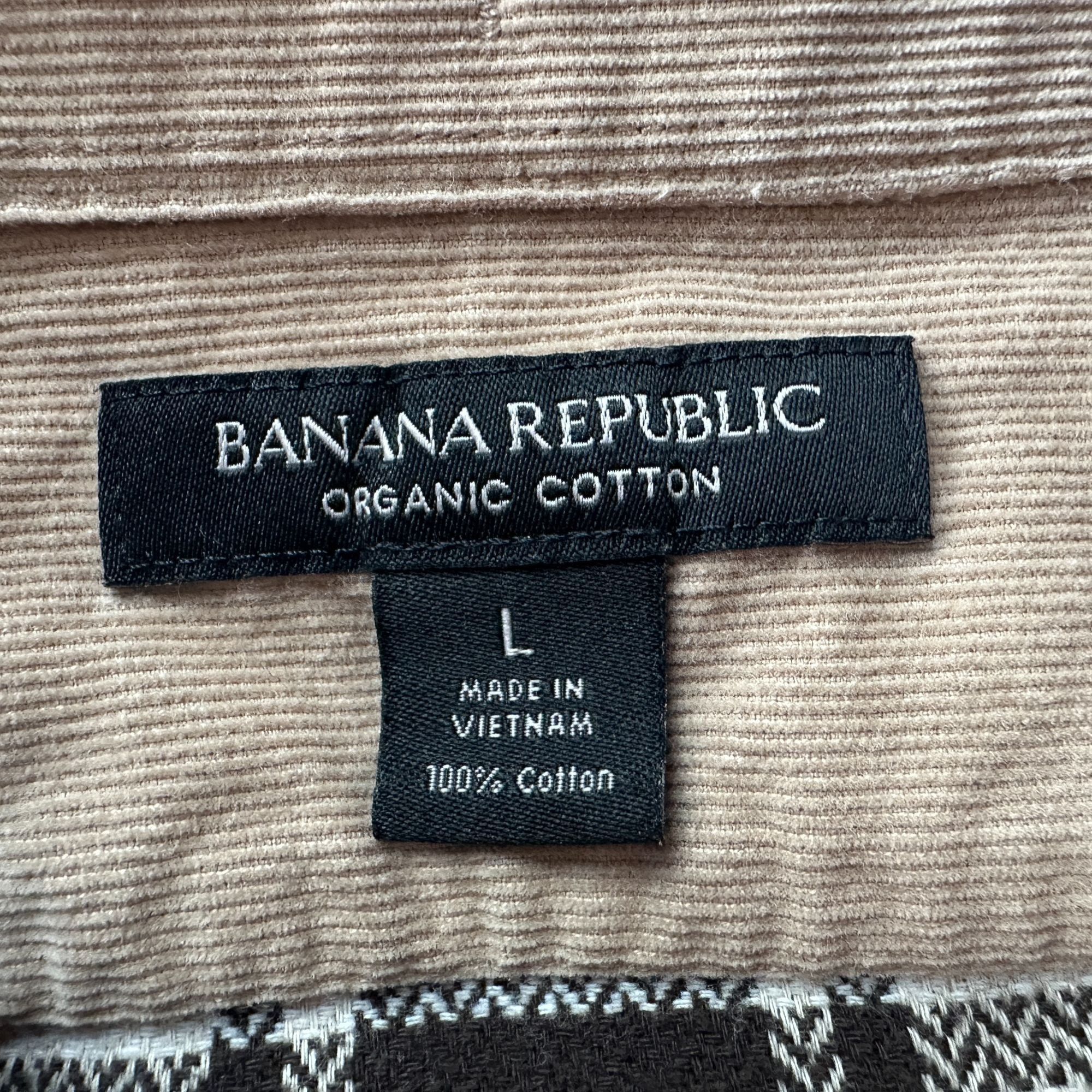 Banana Republic Banana Republic Mens Large Shirt Organic Cotton Flannel Size US L / EU 52-54 / 3 - 4 Thumbnail