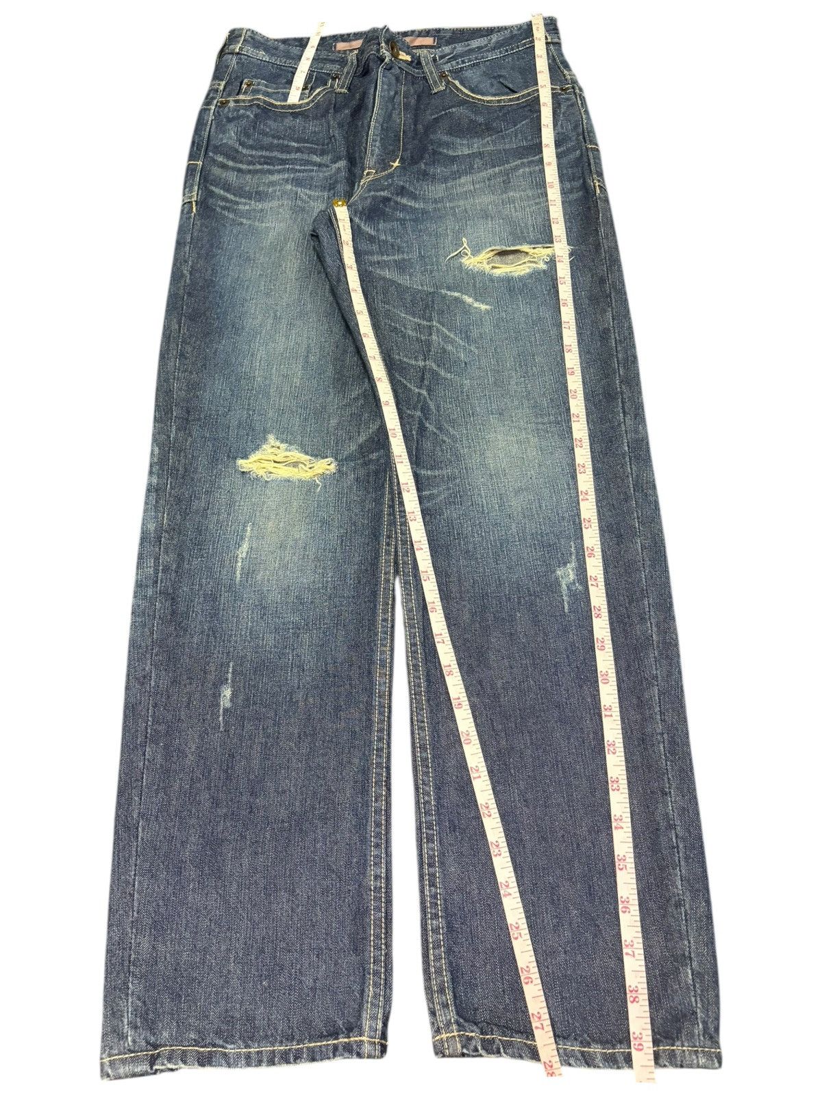 Acne Studios Vintage Japanese Brand Lot 0000 Distressed Jeans Size 29" - 7 Thumbnail