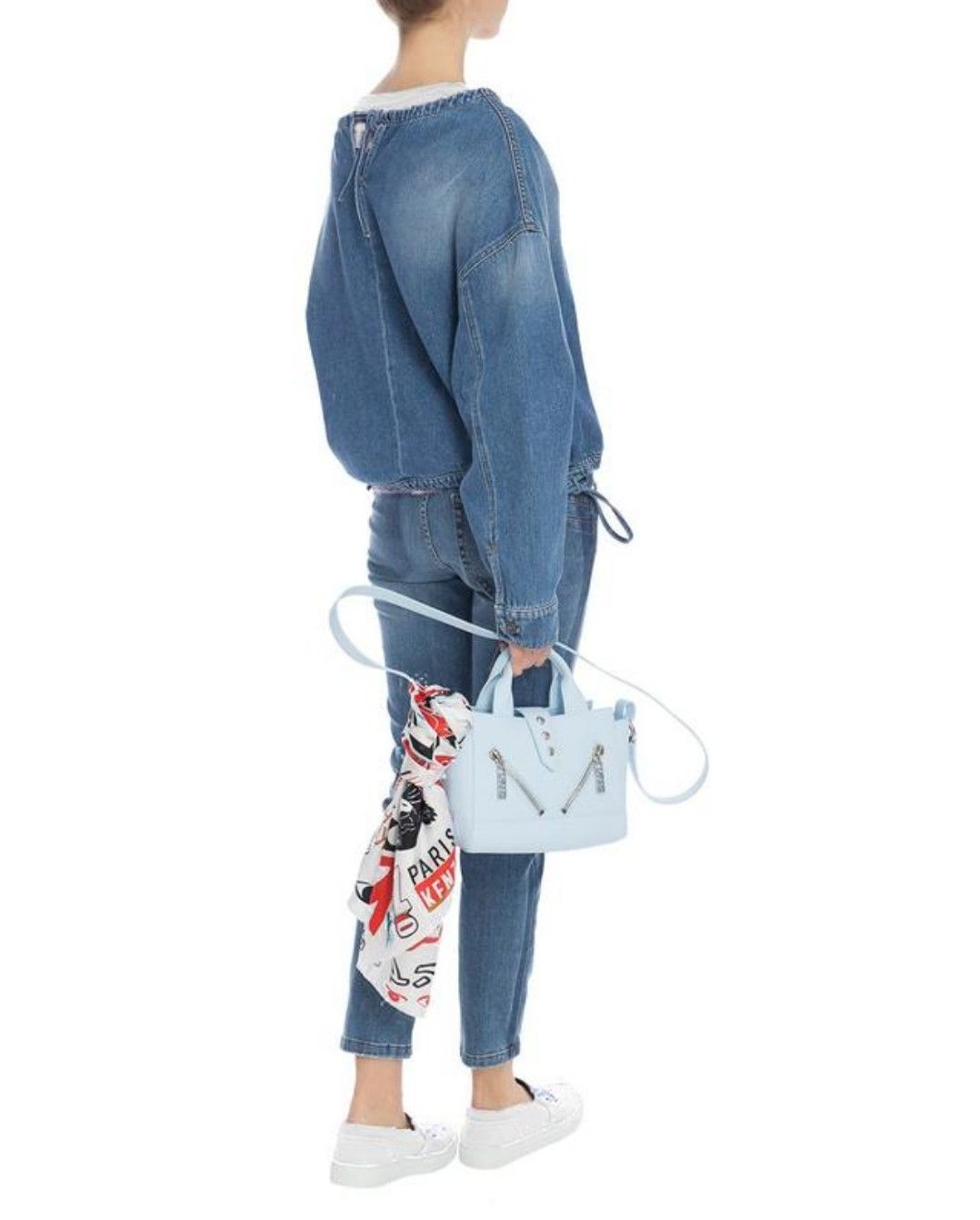 Kenzo KENZO / Oversized Denim Top with Tiger Buttons Size S / US 4 / IT 40 - 3 Thumbnail