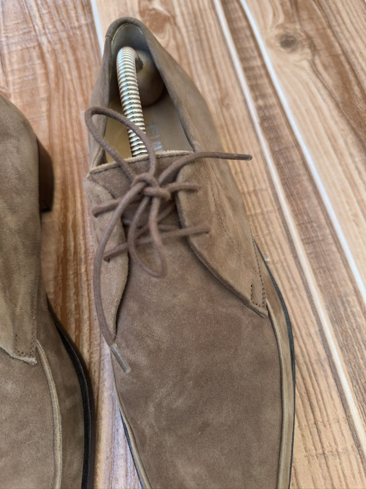 Helmut Lang × Vintage Helmut Lang Brown Derbies. Size US 9 / EU 42 - 10 Thumbnail