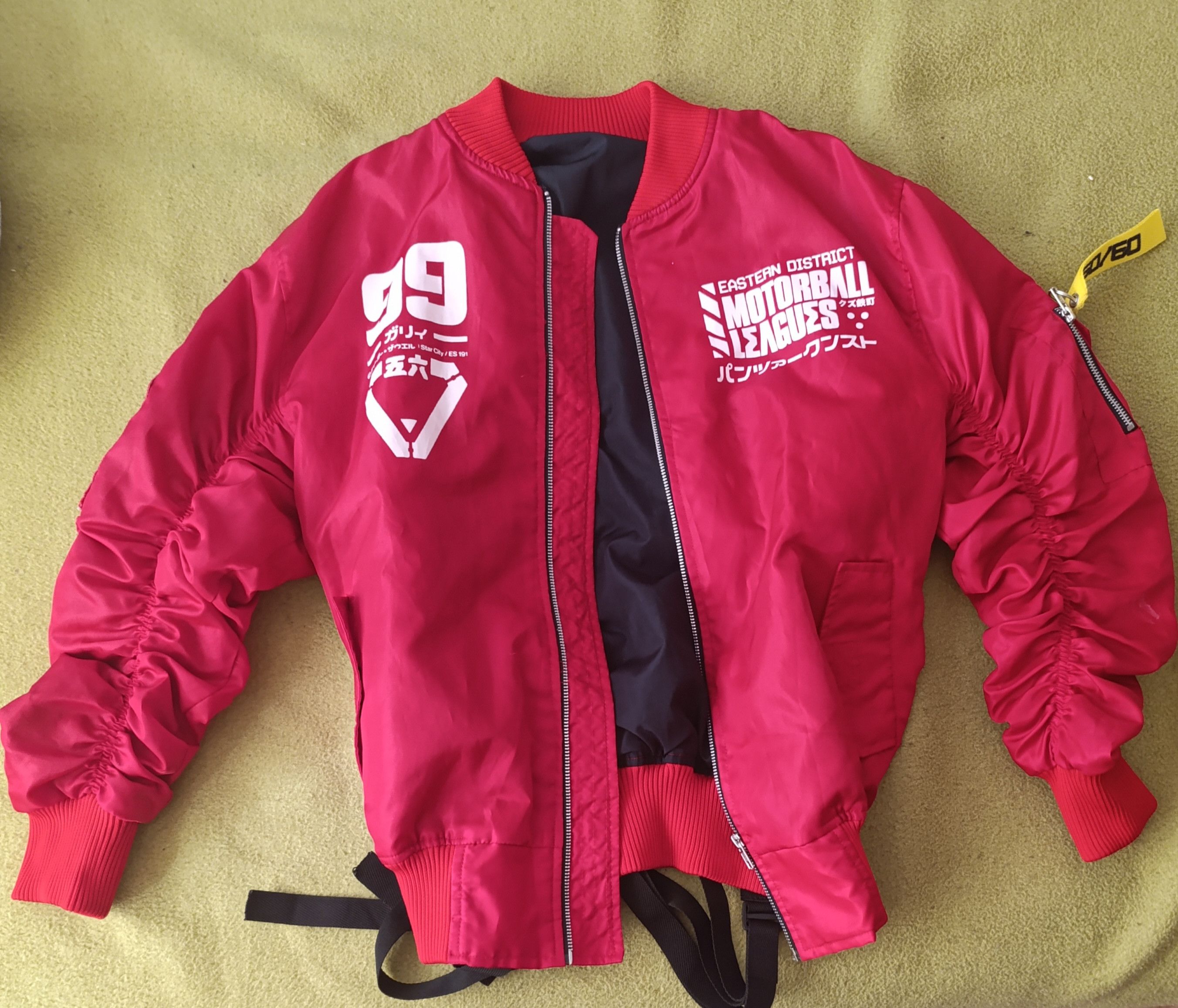 Other Machine 56 Panzer Kunst Bomber Jacket Size US L / EU 52-54 / 3 - 1 Thumbnail