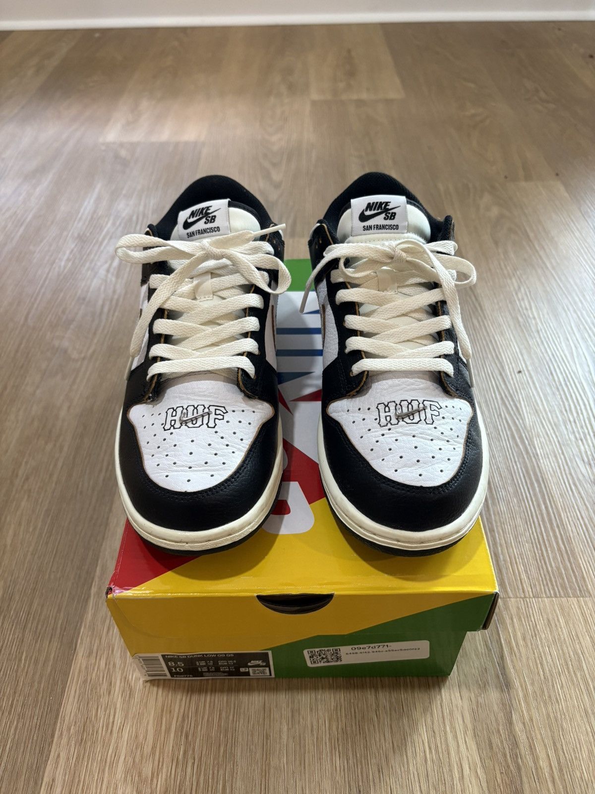 Nike SB Nike SB Dunk Low HUF San Francisco Size US 8.5 / EU 41-42 - 1 Thumbnail