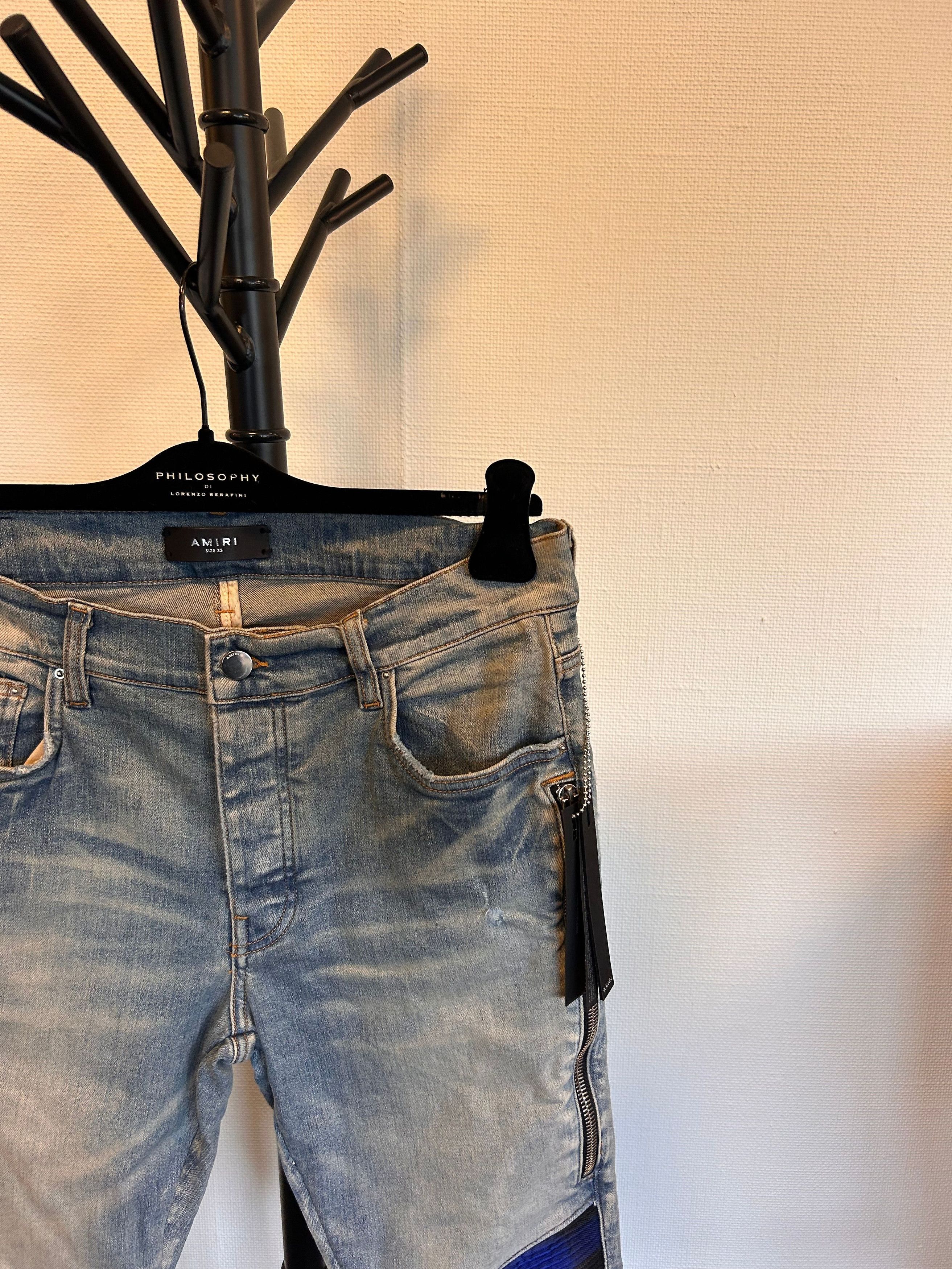 Amiri Amiri MX2 Clay Indigo Denim Jeans Size US 33 - 2 Thumbnail
