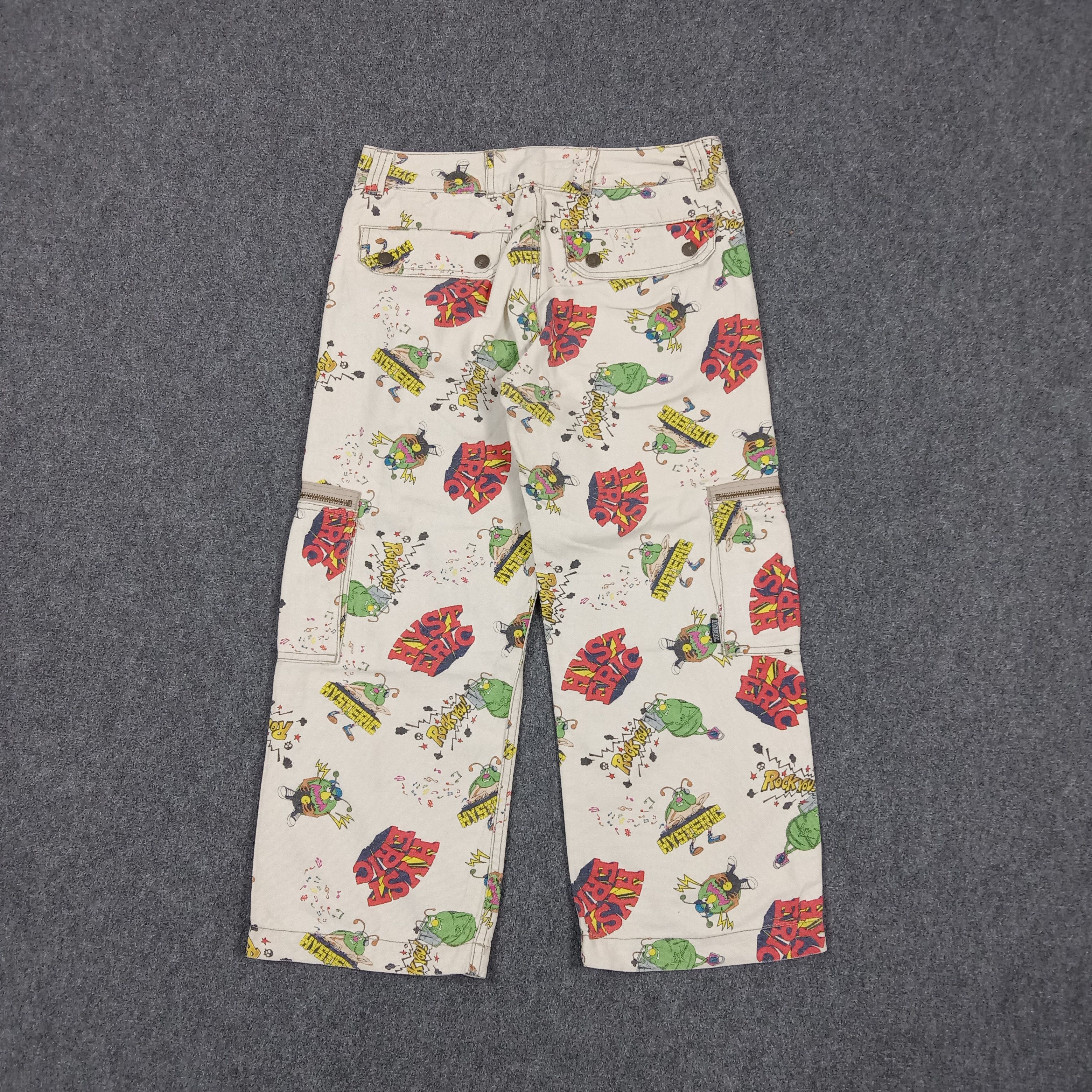 Hysteric Glamour Hysteric Glamour Japanese Brand Cartoon Cargo Pants E1A32 Size US 28 / EU 44 - 5 Thumbnail