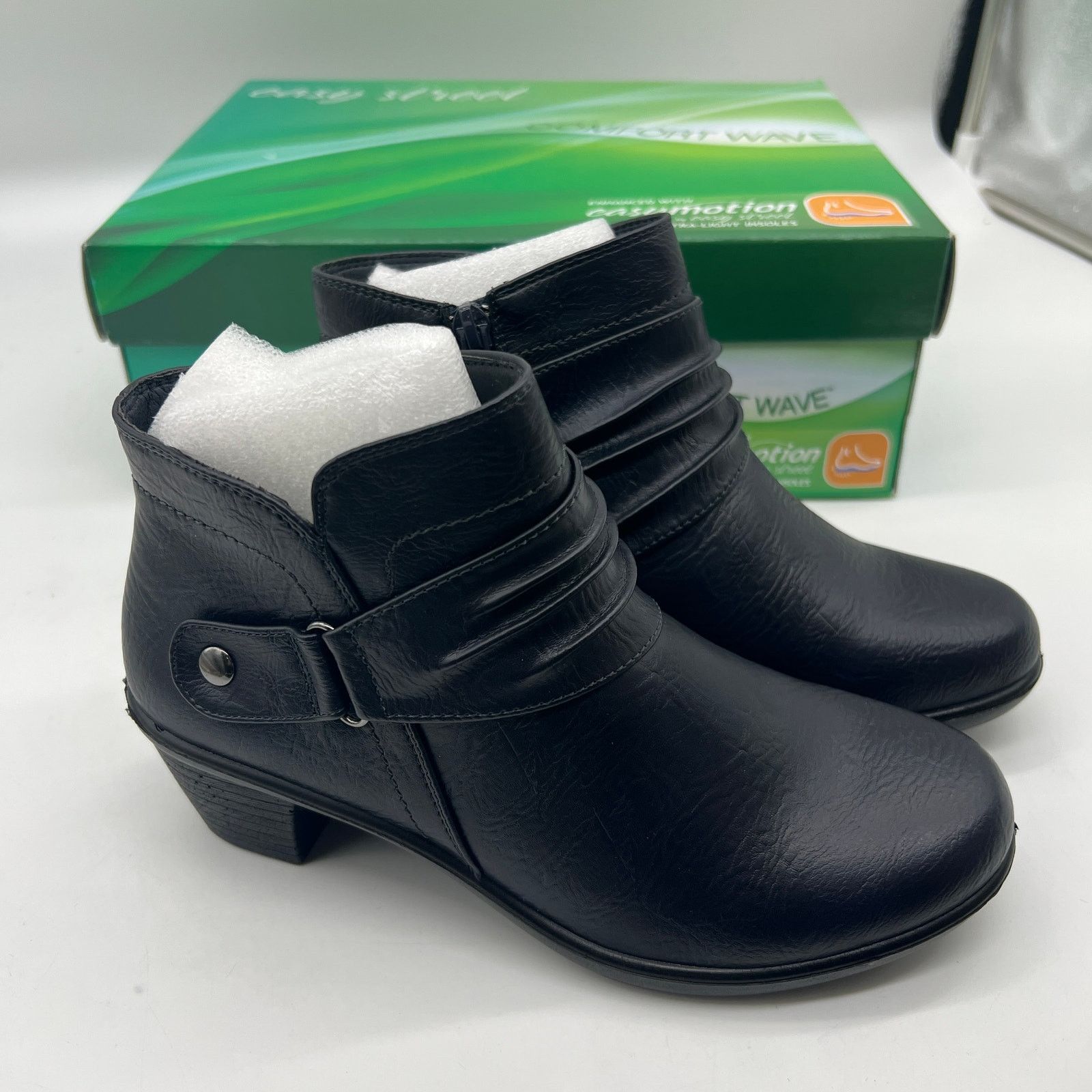 Other Easy Street Damita Booties Women's Block He Size US 5 / IT 35 - 1 Thumbnail
