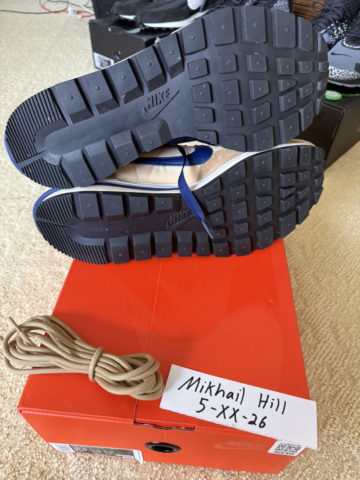 Nike × Sacai Nike x Sacai Vaporwaffle Size US 10.5 / EU 43-44 - 4 Thumbnail