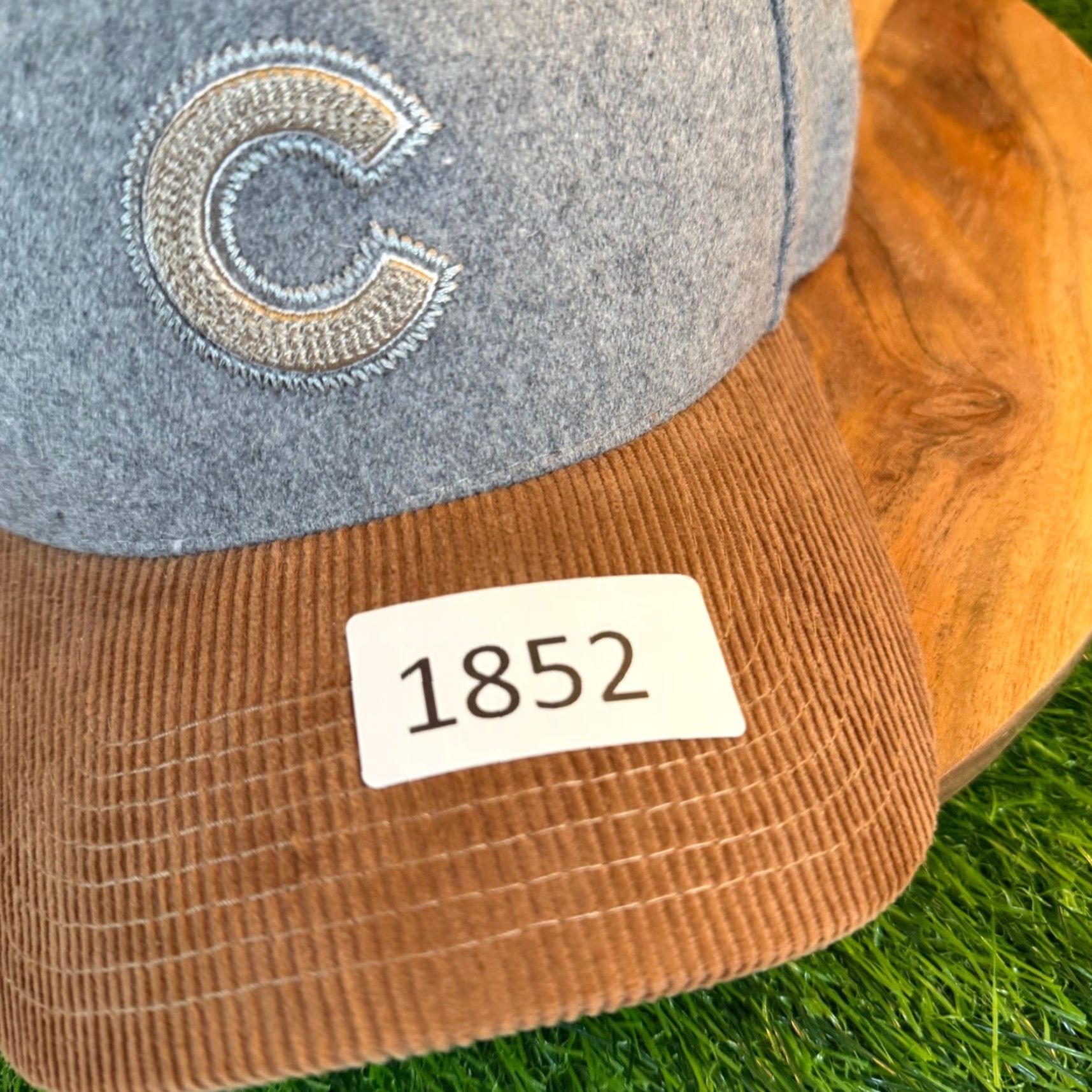 Mitchell & Ness Mitchell Ness Chicago Cubs Gray Corduroy Brim Baseball Cap Adjustable Mens NWT Size ONE SIZE - 8 Thumbnail