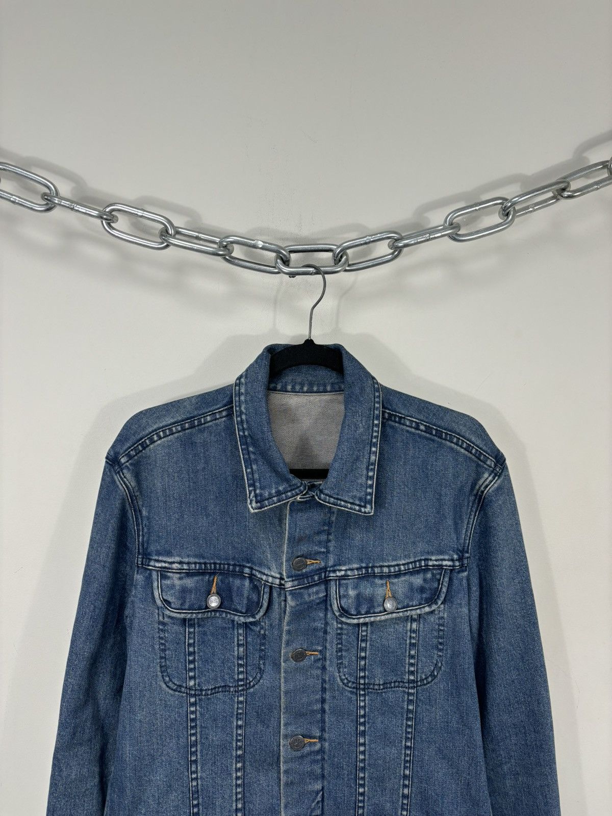 A.P.C. A.P.C. Men’s Type 3 Blue Trucker Denim Jacket Size US M / EU 48-50 / 2 - 4 Thumbnail