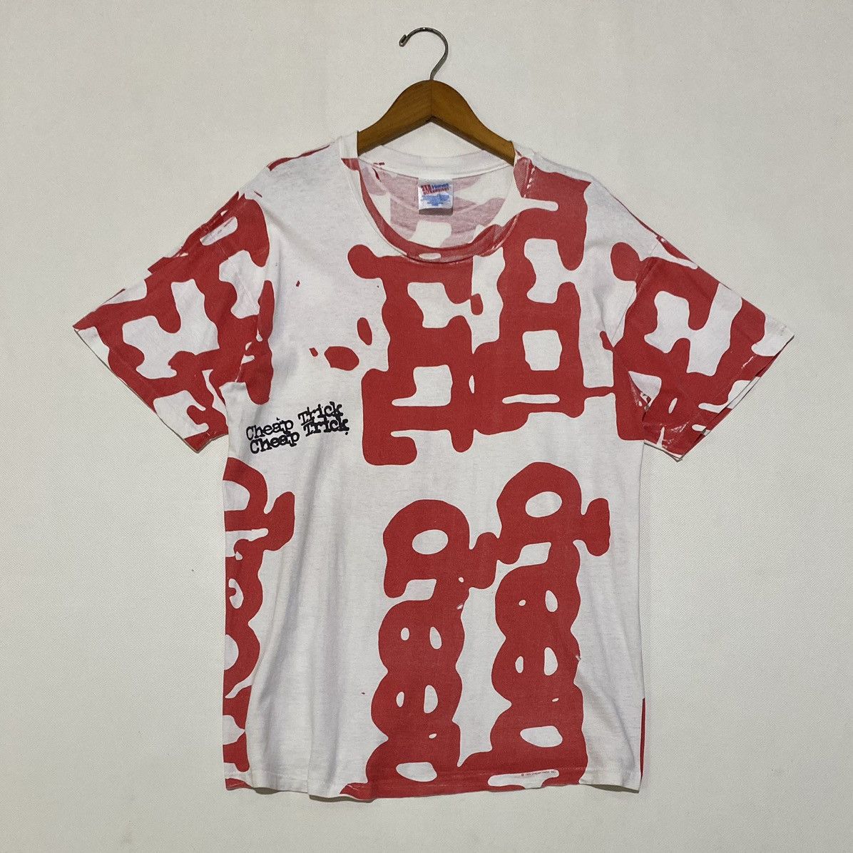 Band Tees × Vintage Vintage 1993 Cheap trick All over print Size US L / EU 52-54 / 3 - 2 Thumbnail