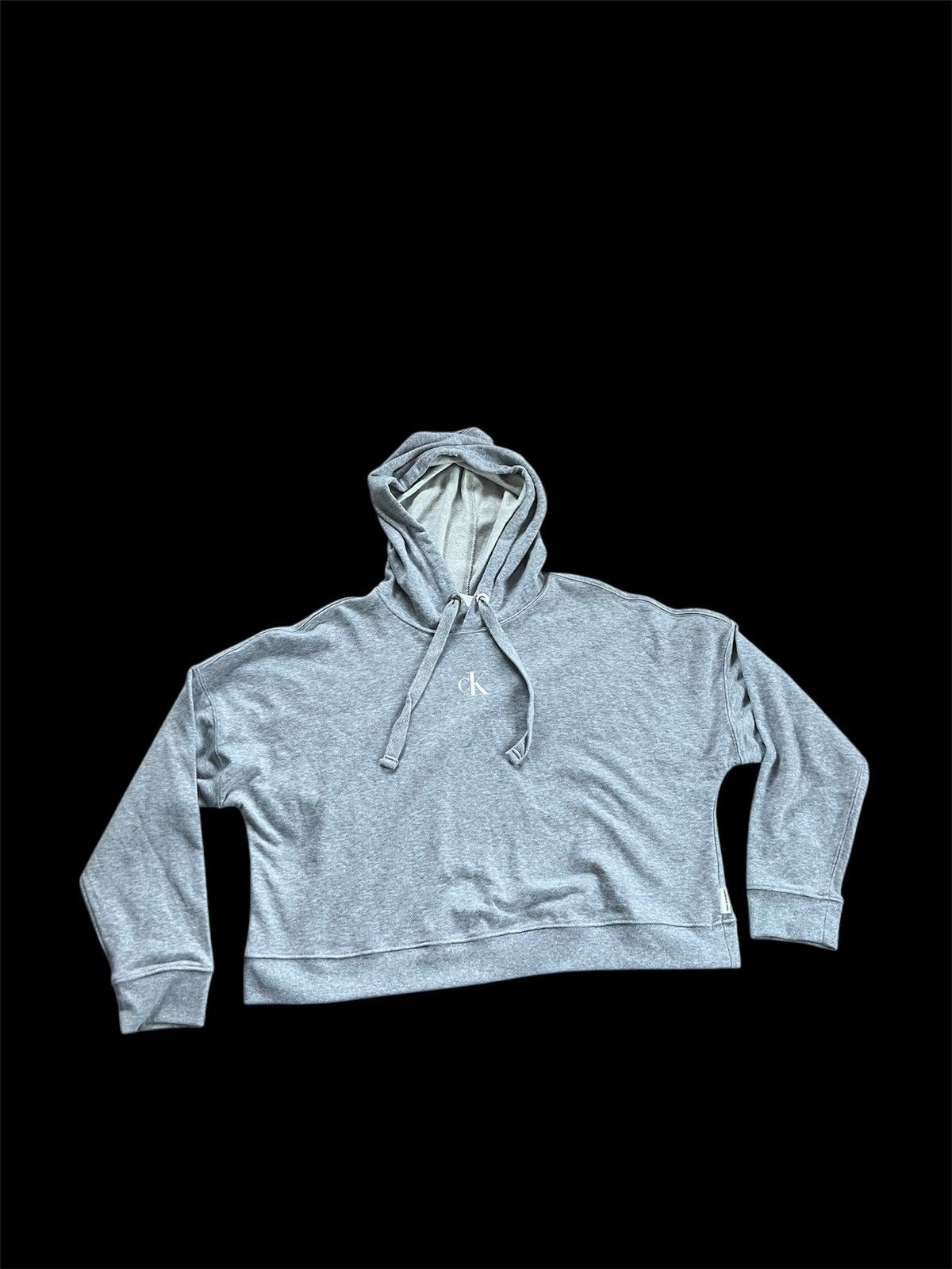 Calvin Klein Calvin Klein Micro Monogram Logo Cropped Hoodieq Size L / US 10 / IT 46 - 4 Thumbnail