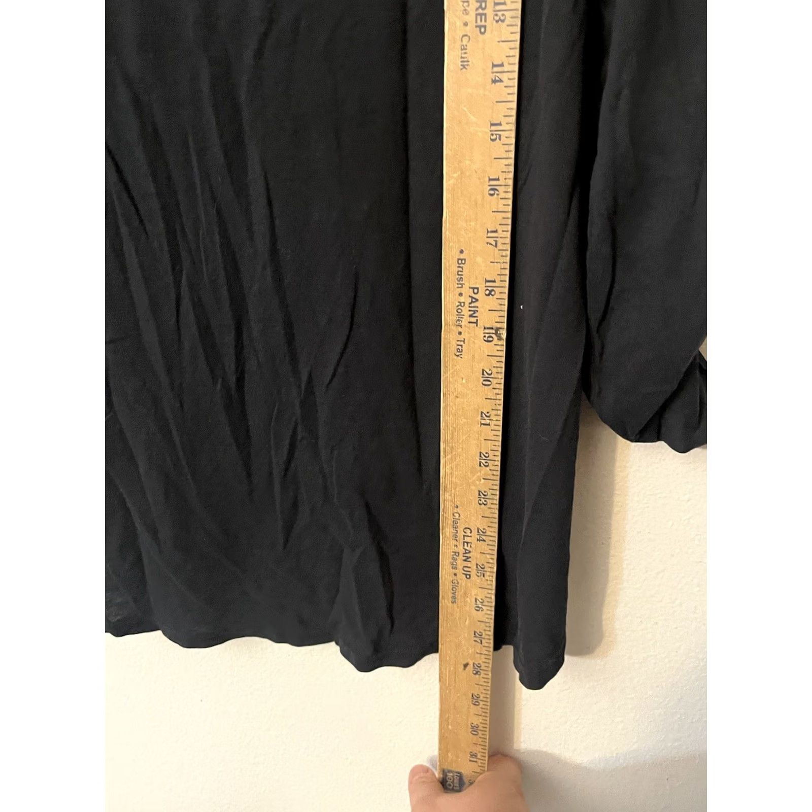 Splendid Splendid Button-Up Shirt Black Size Small Women Has Button Short Sleeve Size S / US 4 / IT 40 - 4 Thumbnail