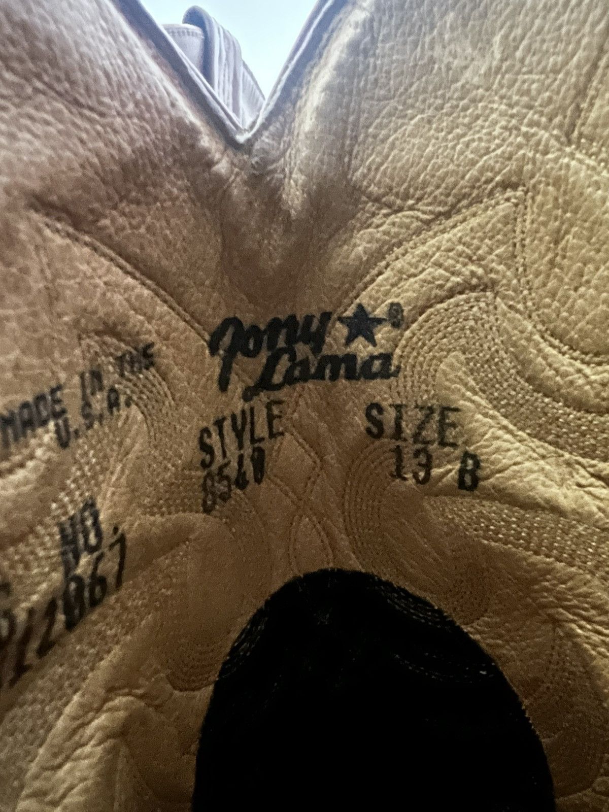 Tony Lama Vintage Tony Lama or Justin Brown Lizard Skin Size US 12 / EU 45 - 3 Thumbnail