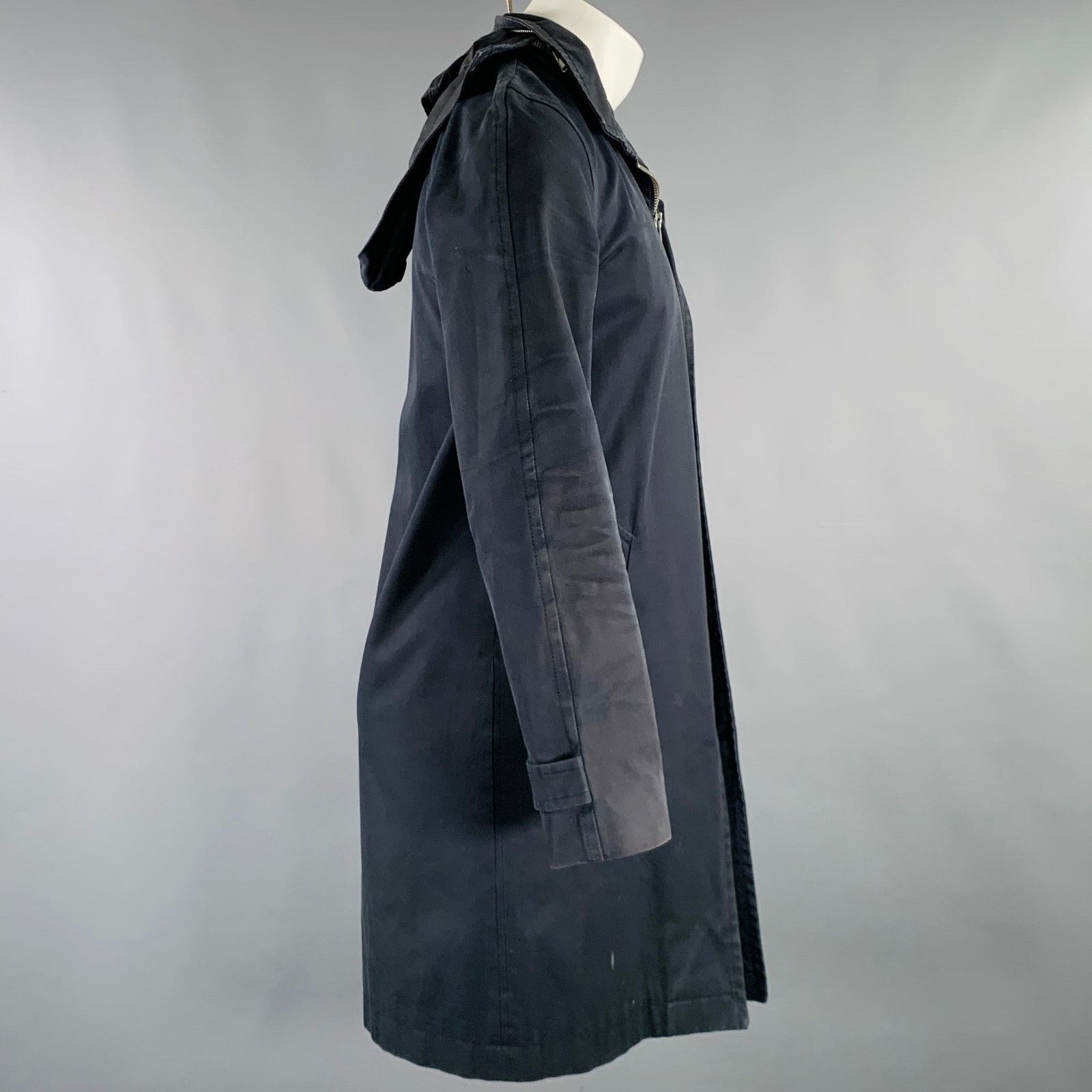 Marc by Marc Jacobs MARC by MARC JACOBS Size S Black Cotton Zip Up Coat Size US S / EU 44-46 / 1 - 2 Thumbnail