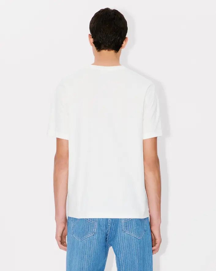 Kenzo o1s22i1n0125 Boke Flower Printed T-Shirt in White Size US L / EU 52-54 / 3 - 4 Thumbnail