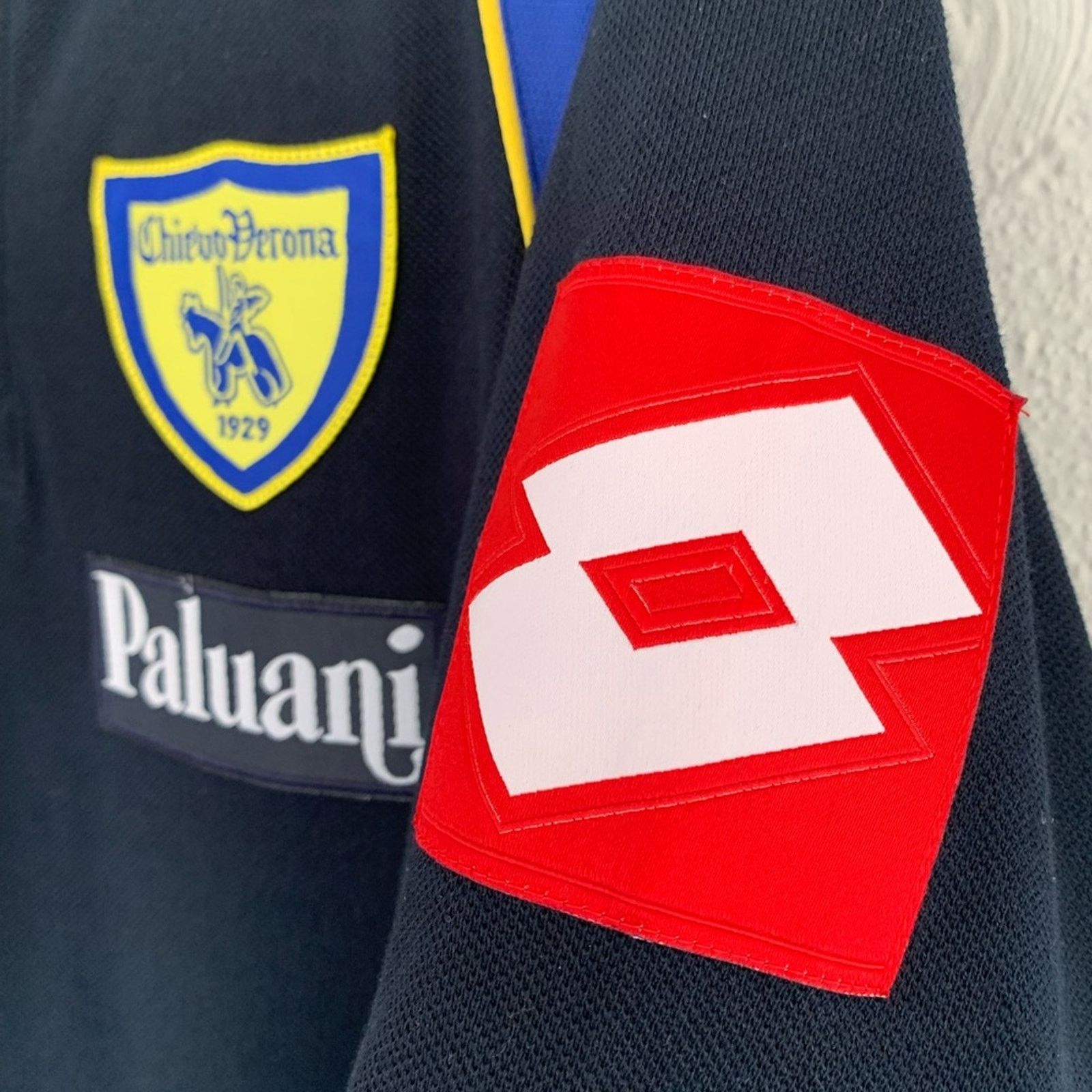 Lotto Sport VINTAGE LOTTO PALUANI CHIEVO VERONA ITALIAN SOCCER POLO Size US L / EU 52-54 / 3 - 2 Thumbnail