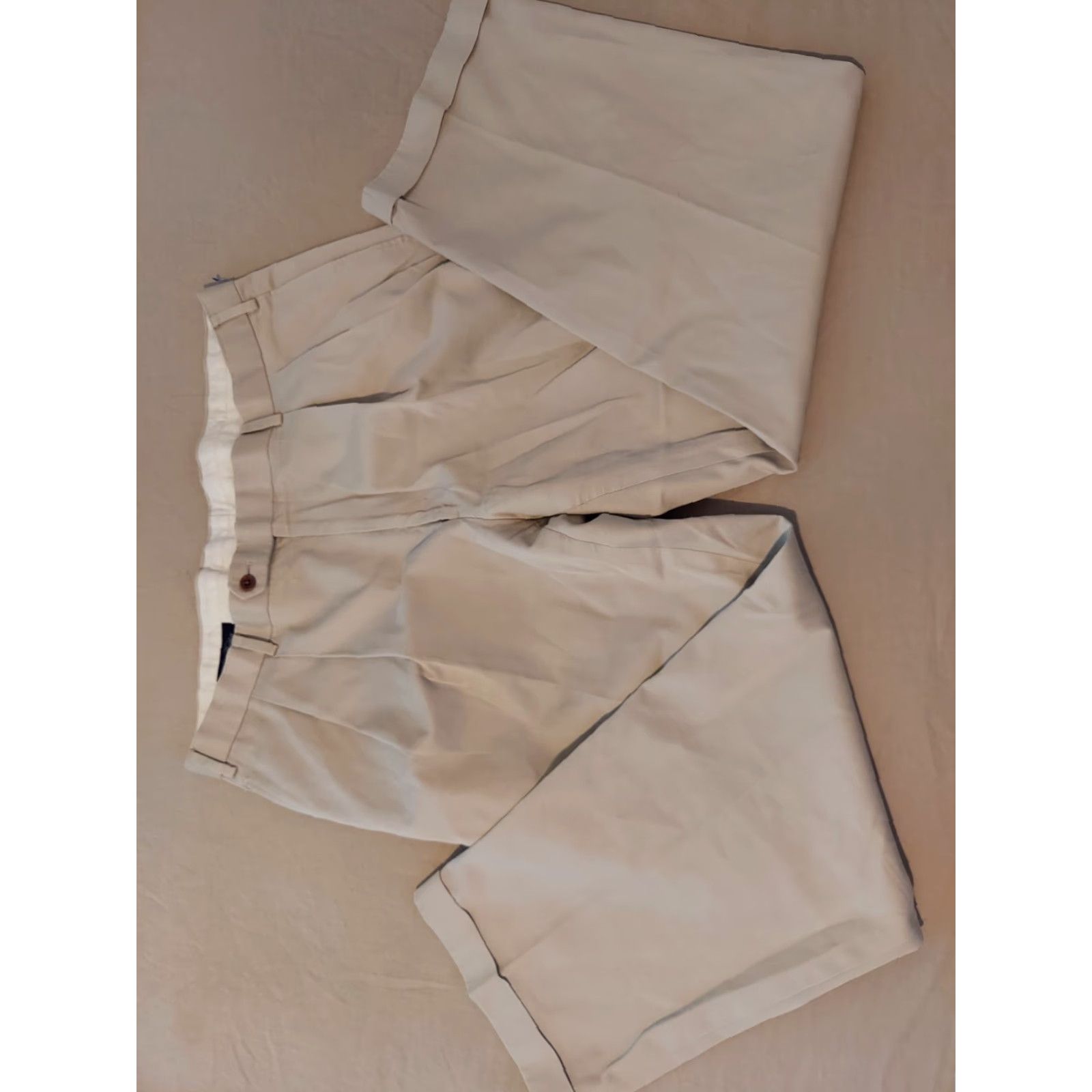 Brooks Brothers Brooks Brothers Mens Dress Pants 40x30 Cotton Beige Pants Slacks Trousers Chino Dress Pants Mens Size US 40 / EU 56 - 3 Thumbnail
