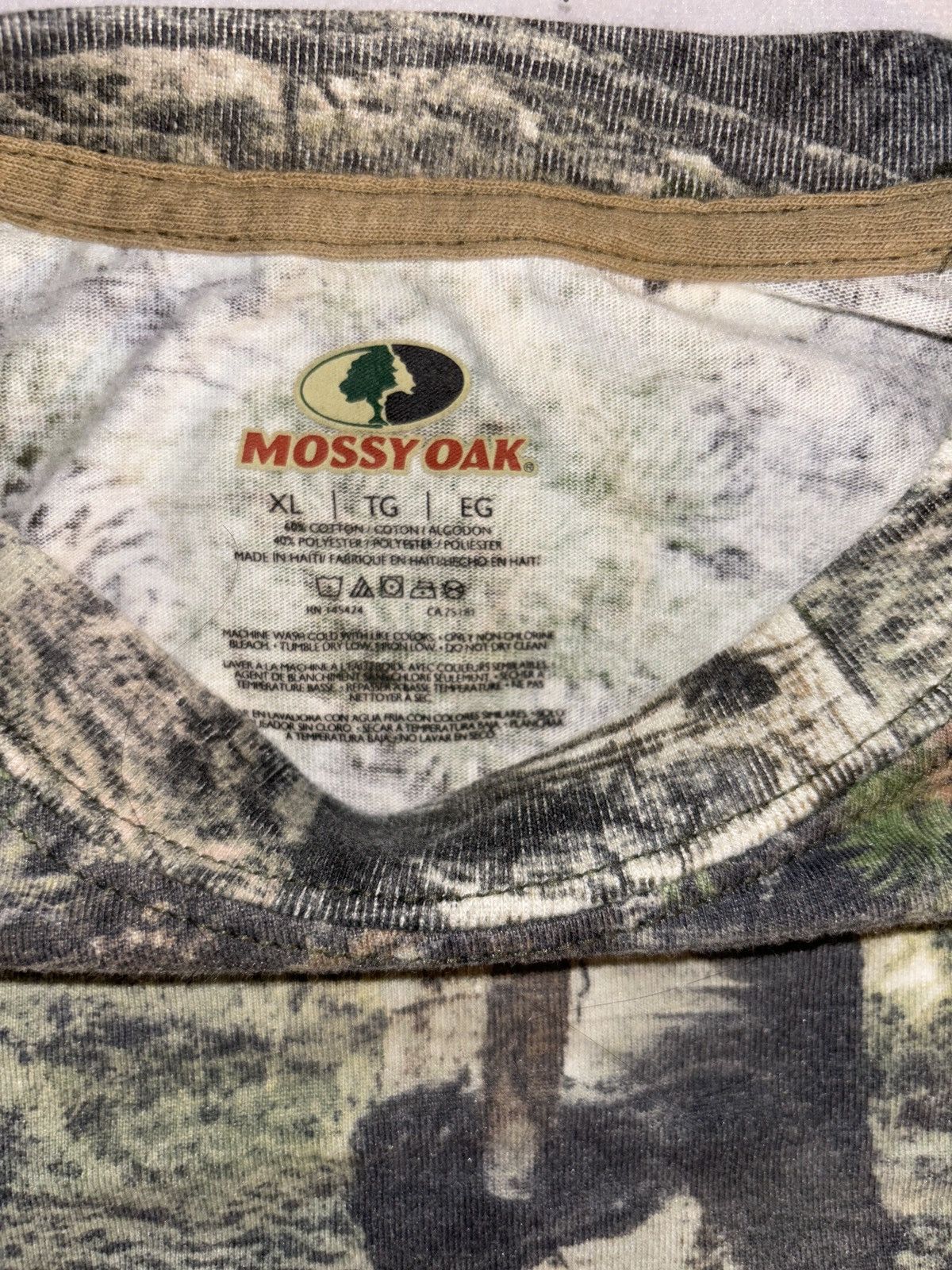 Mossy Oaks Y2K cropped Mossy oak short sleeve camo t-shirt Size US M / EU 48-50 / 2 - 3 Thumbnail