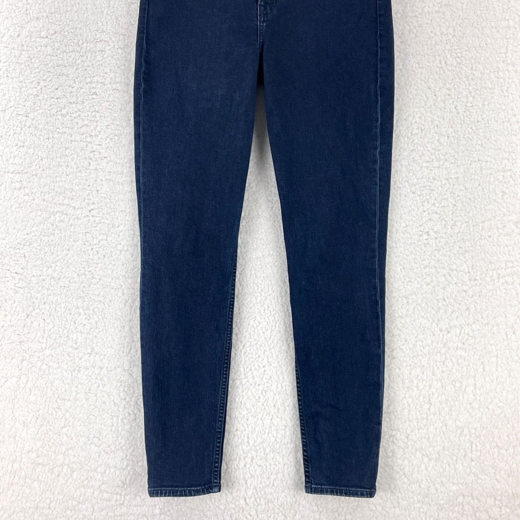 GRLFRND GRLFRND Kendall Jeans Womens 29 Blue Denim High-Rise Skinny Leg 5-Pocket USA Made Jeans Size 29" - 3 Thumbnail