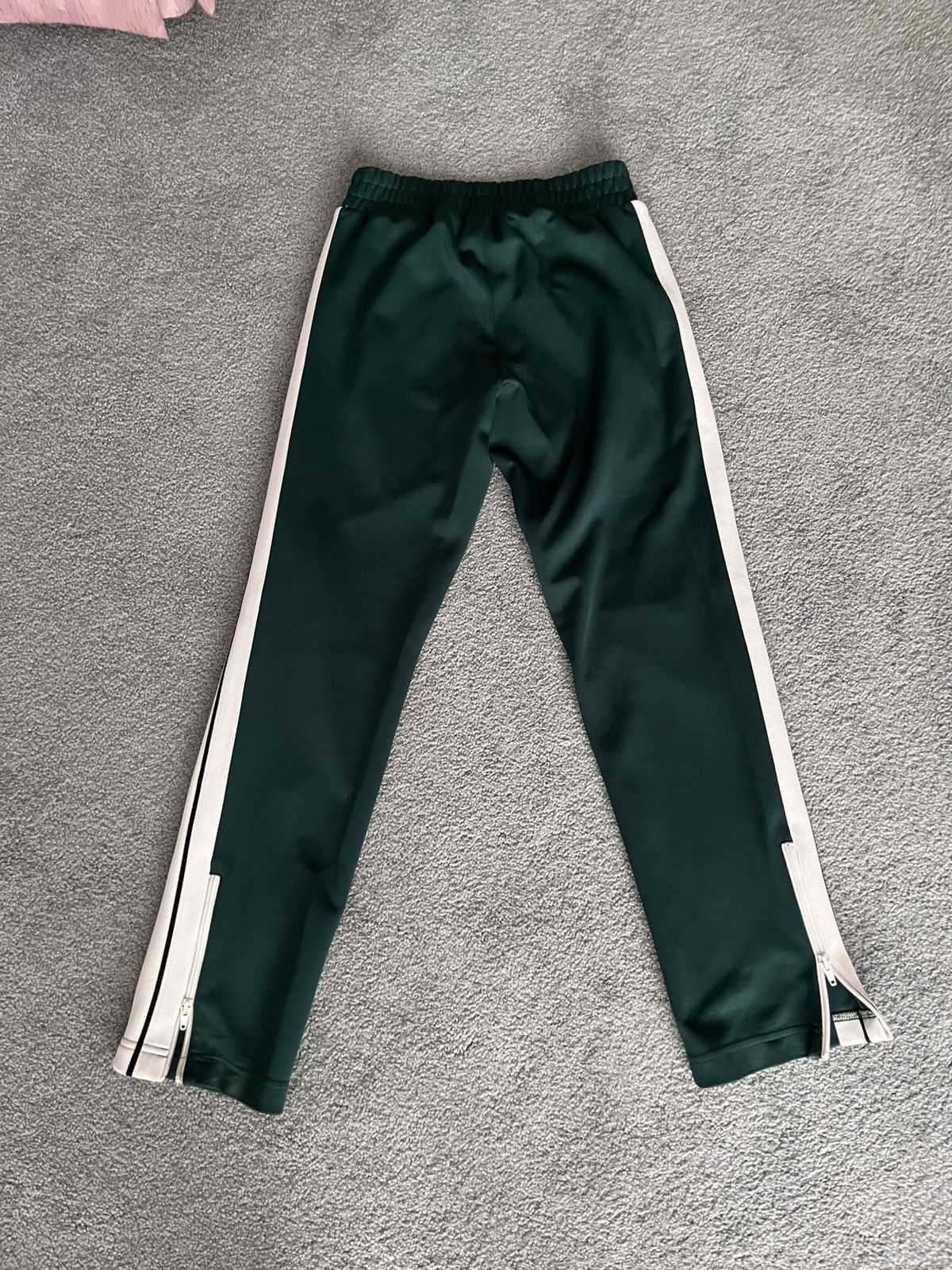 Palm Angels Palm angels green/ white classic track pants size XS Size US 29 - 6 Thumbnail