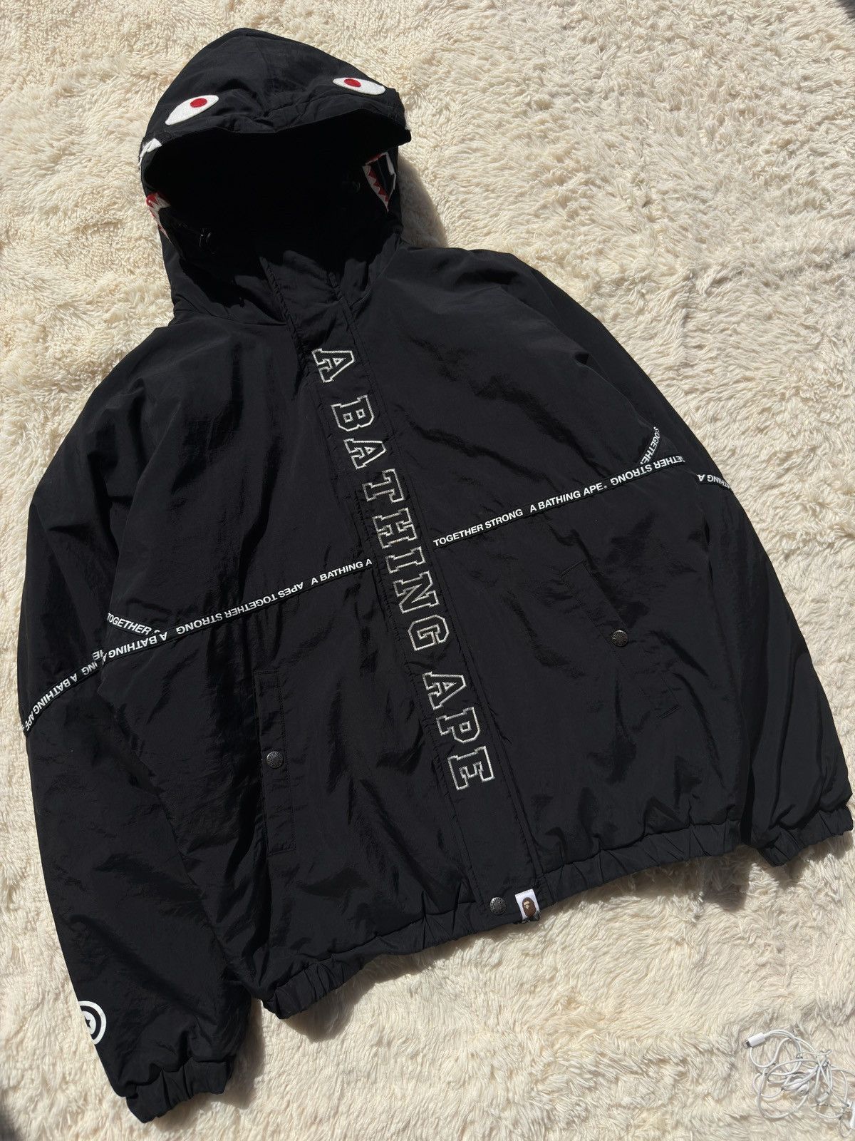 Bape BAPE Relaxed Shark Hoodie Jacket Black M Size US M / EU 48-50 / 2 - 4 Thumbnail