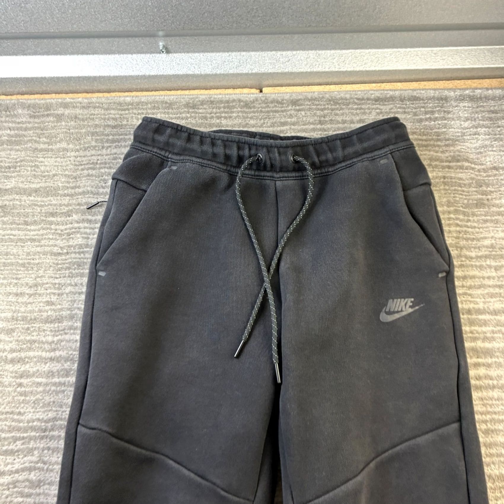 Nike Nike Tech Fleece Pants Slim Jogger Black Mens Small Pants Size US 29 - 3 Thumbnail