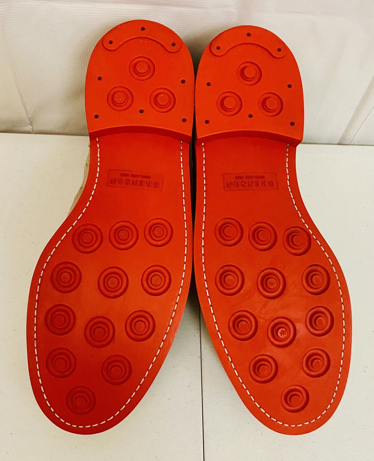 Grenson GRENSON Stanley Brown Suede Leather Firewalk Brogue 11.5 New Size US 11.5 / EU 44-45 - 8 Thumbnail