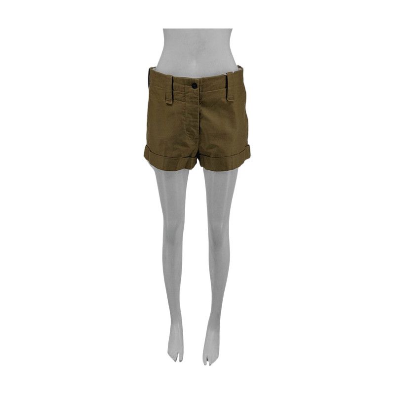 Louis Vuitton Louis Vuitton Summer Light Brown Cotton Shorts 0089 Size 23" - 1 Thumbnail