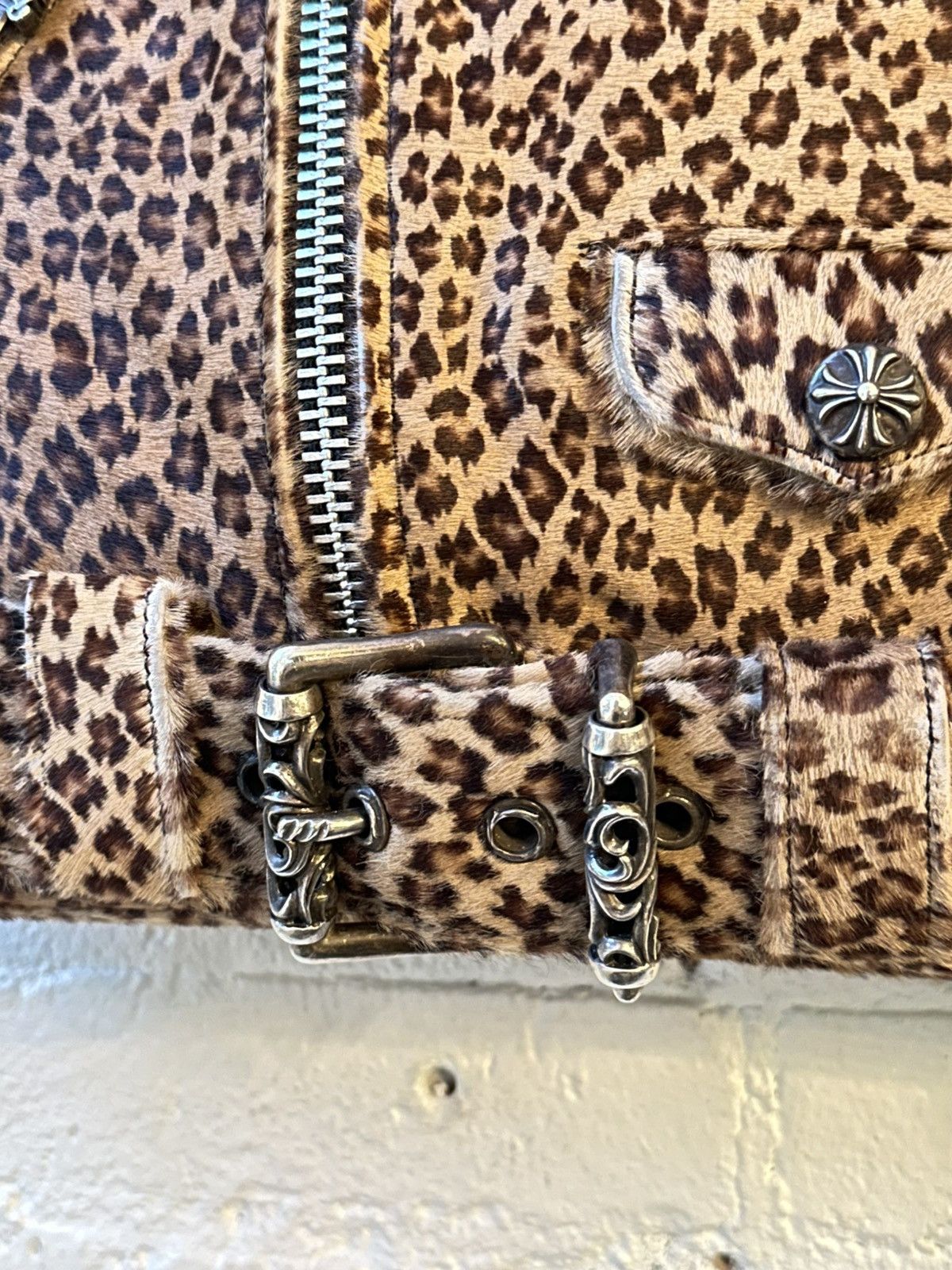 Chrome Hearts CHROME HEARTS CHEETAH JJ DEAN BAG Size ONE SIZE - 3 Thumbnail
