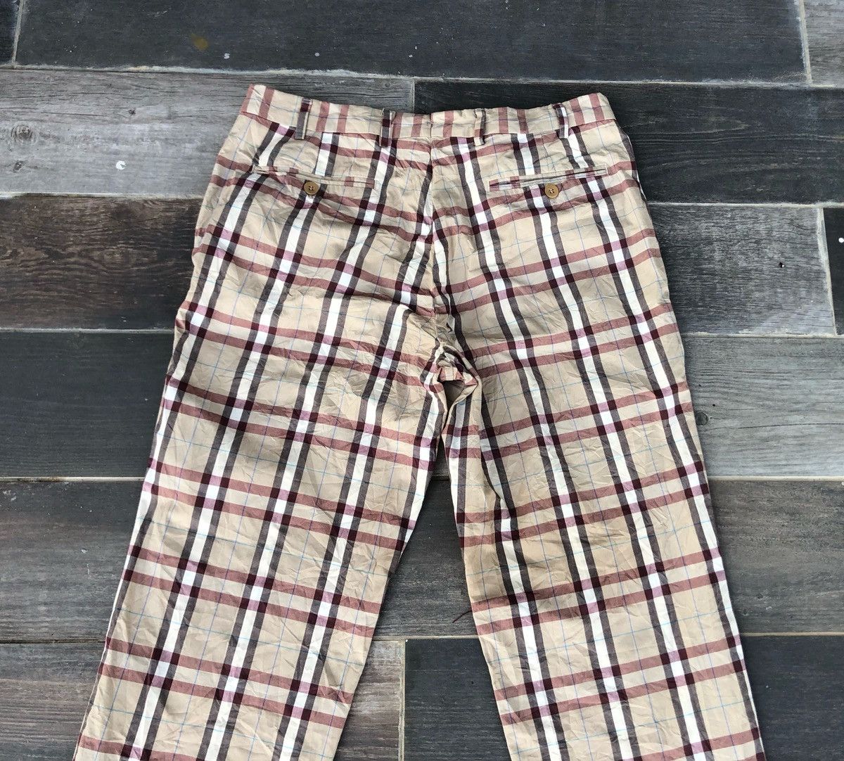 Beams Plus × Beauty Beast × Japanese Brand 🔥Japan Beams Checkered Pants 🔥 Size US 32 / EU 48 - 4 Thumbnail
