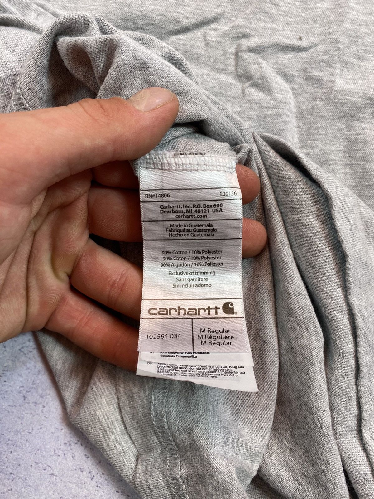 Carhartt × Carhartt Wip Carhartt WIP Workwear Sweatshirt with big logo Size US M / EU 48-50 / 2 - 9 Thumbnail