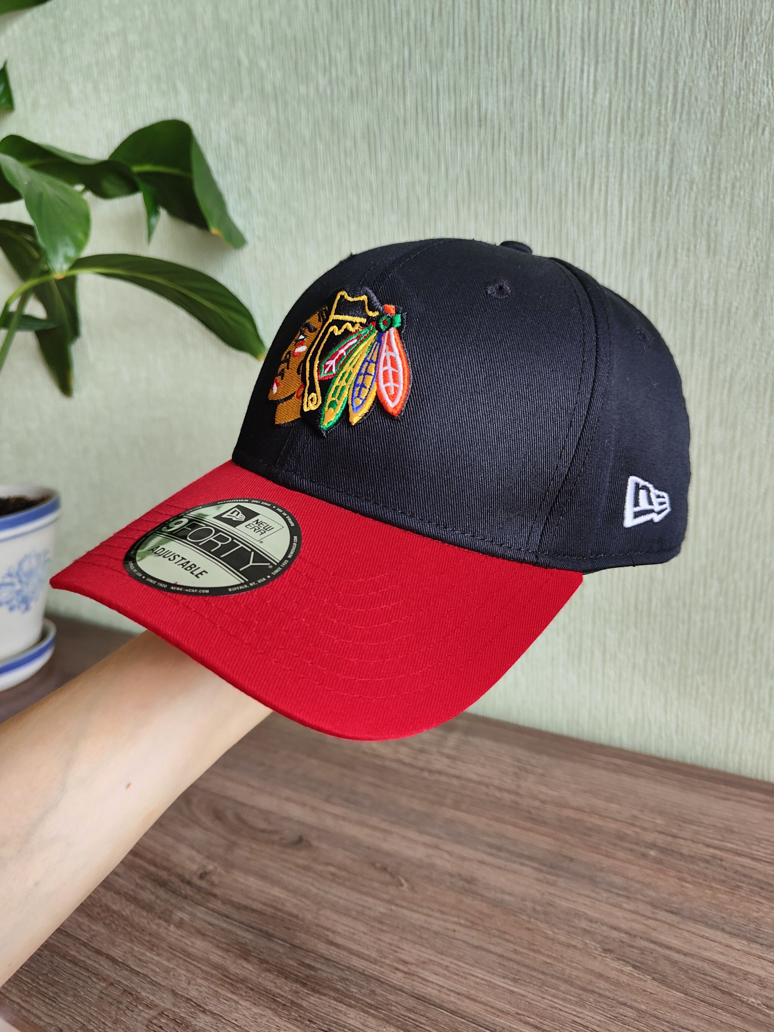 New Era New Era Chicago Blackhawks Baseball Cap Size ONE SIZE - 1 Thumbnail