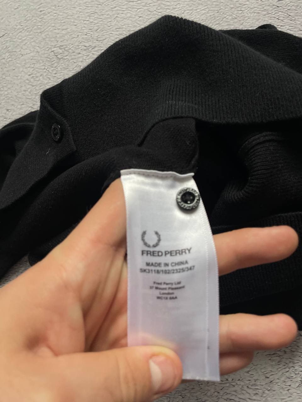 Fred Perry Fred Perry x Amy Winehouse black cardigan embroidered UK-12 Size M / US 6-8 / IT 42-44 - 7 Thumbnail