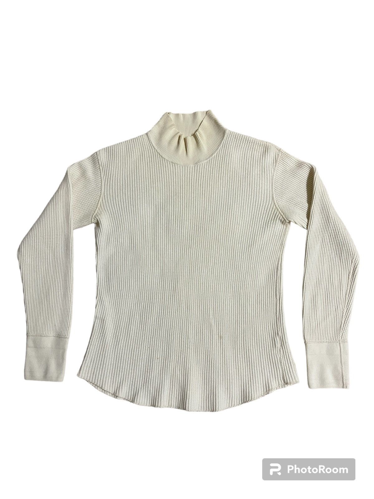 Japanese Brand Kaptain Sunshine Waffle Jumper Size XS / US 0-2 / IT 36-38 - 14 Thumbnail