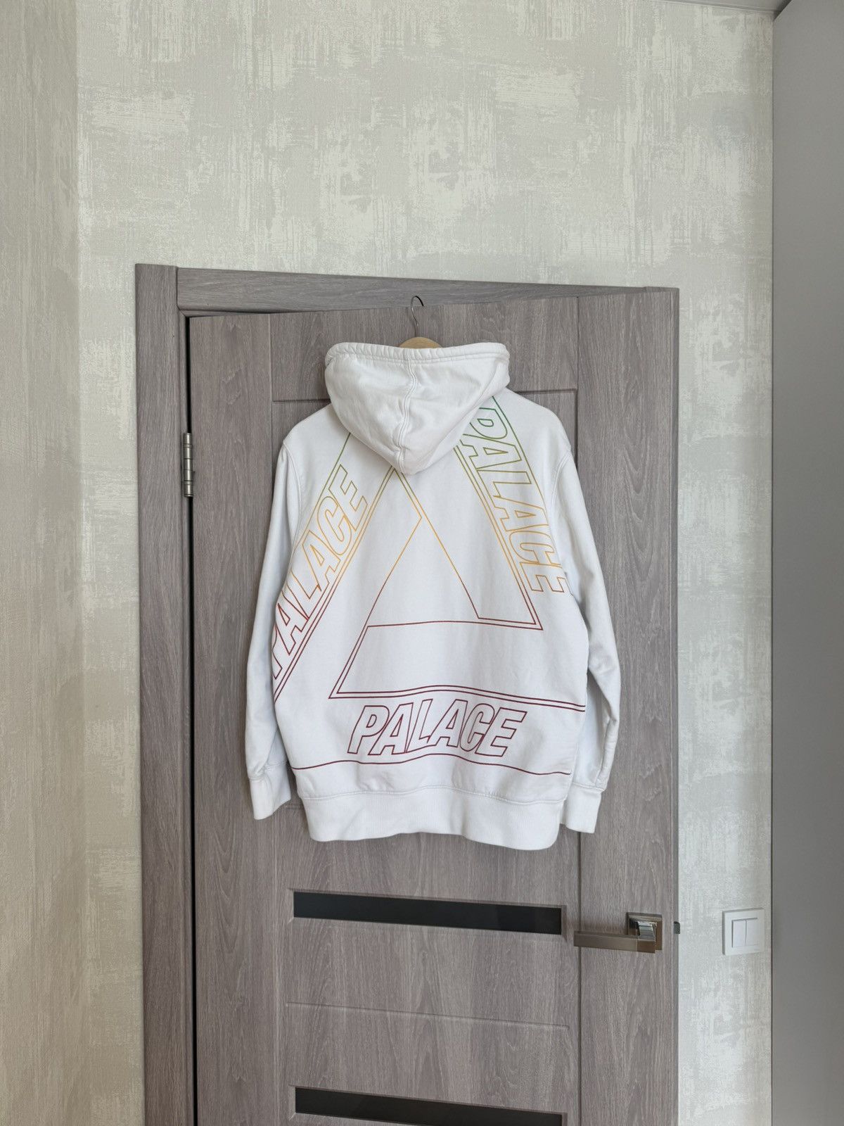 Palace Palace Hoodie Sweatshirt Tri Ferg skate White Rainbow 3D Size US M / EU 48-50 / 2 - 2 Thumbnail