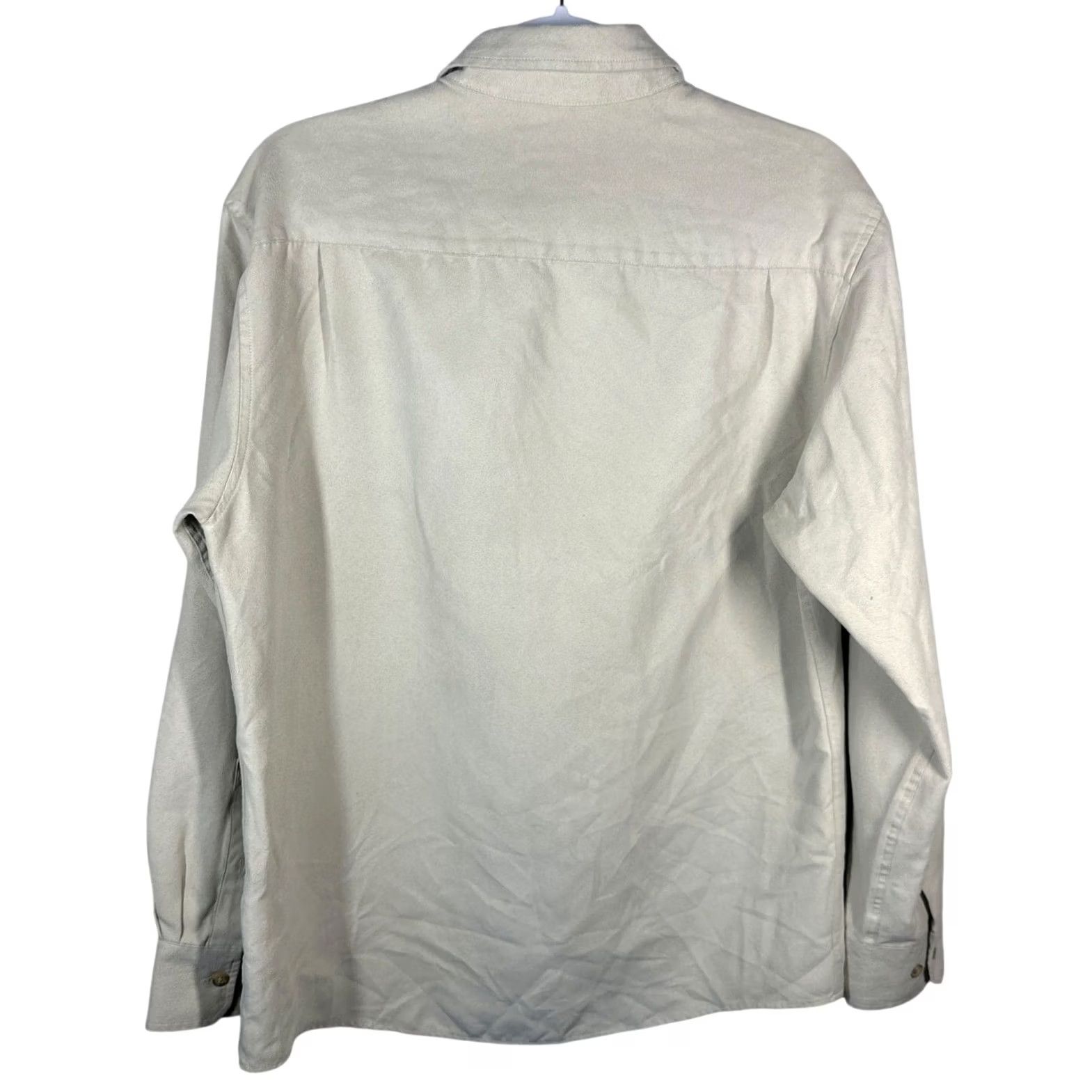 Vintage Covington Mens Long Sleeve Shirt Beige Size Medium Button Up Size US M / EU 48-50 / 2 - 4 Thumbnail