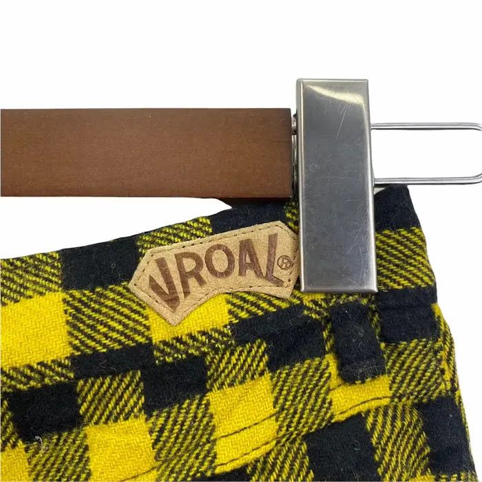 Japanese Brand Vtg VROAL JAPAN Tartan Nova Checks Pant Trouser Workwear Size 24" / US 00 / IT 34 - 5 Thumbnail