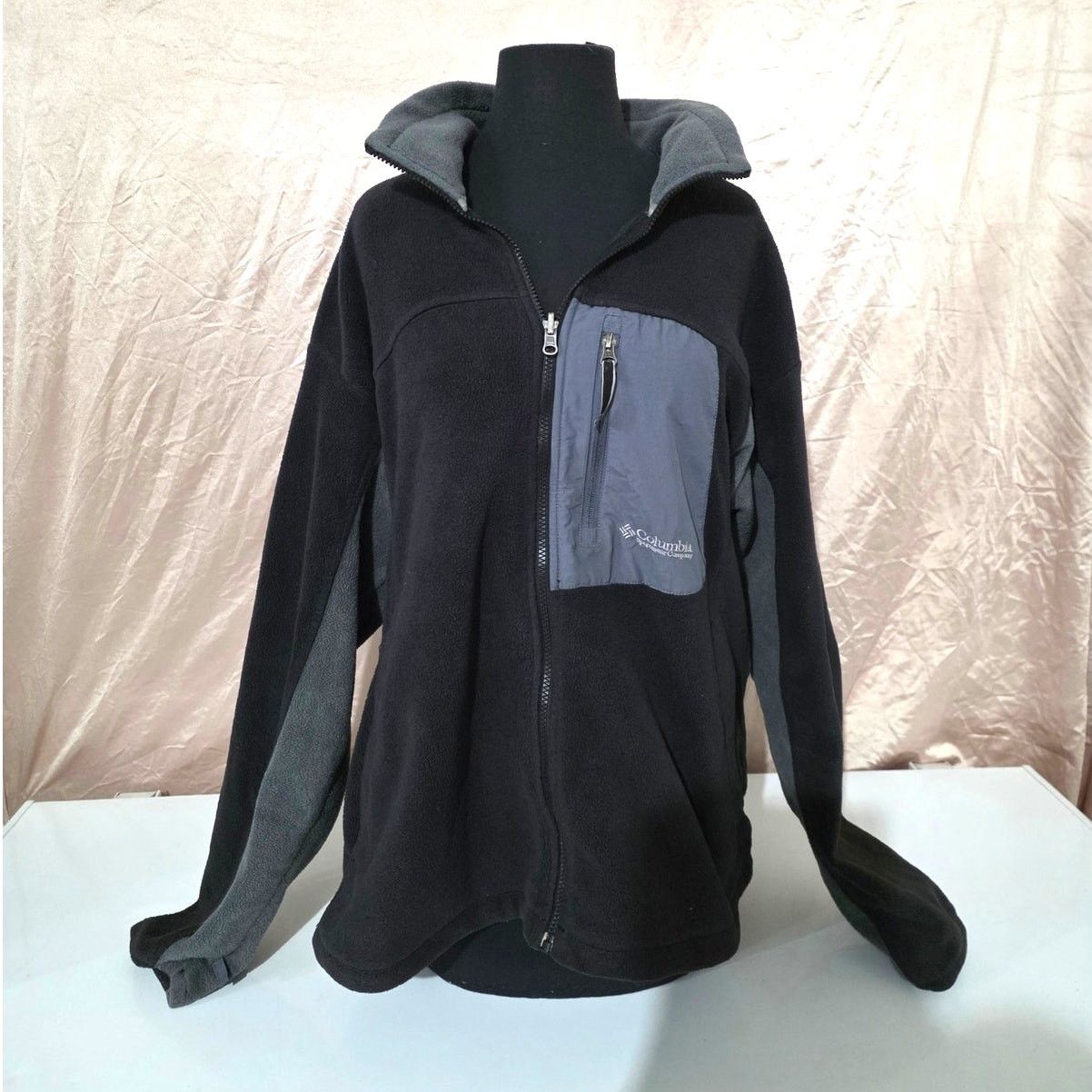 Columbia Columbia Black & Gray Interchange Core Zip Up Jacket - XL Size US XL / EU 56 / 4 - 1 Thumbnail